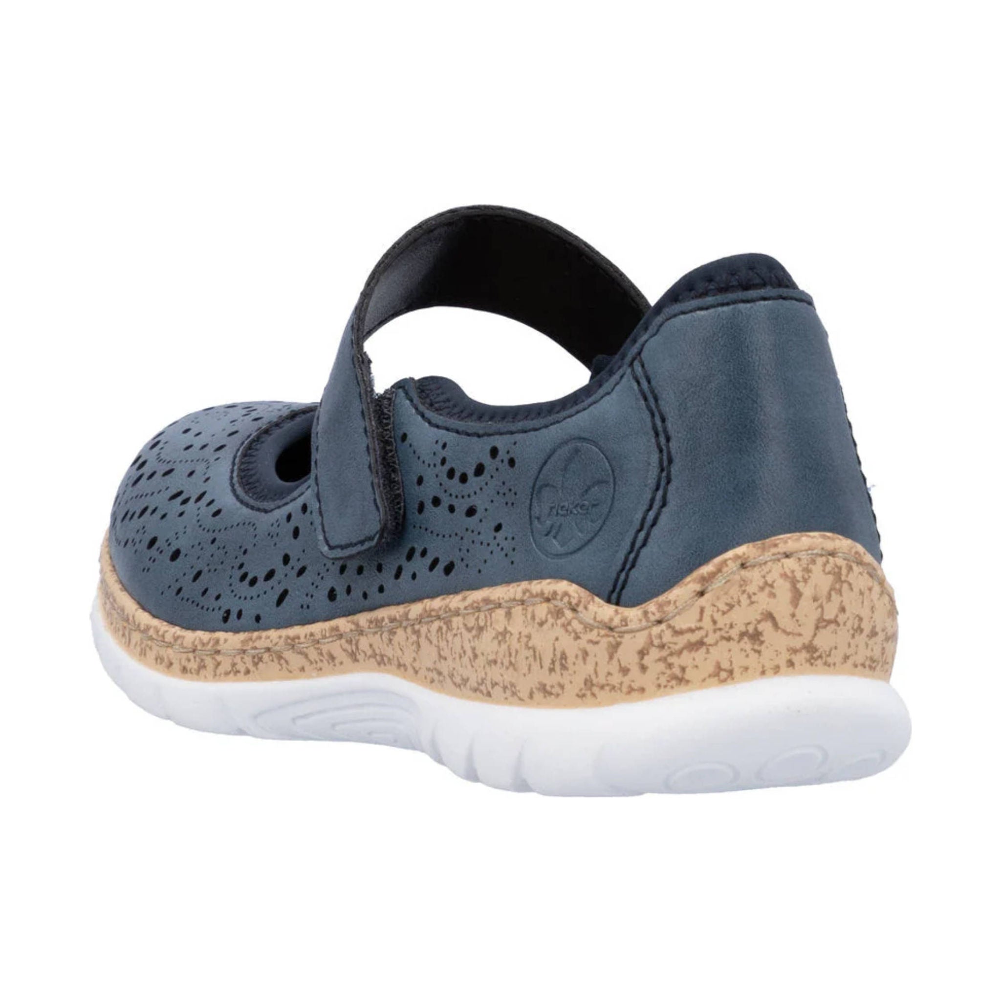 Rieker Women's Nikita 99 Shoes - Royal/Navy by Lenny's Shoe & Apparel