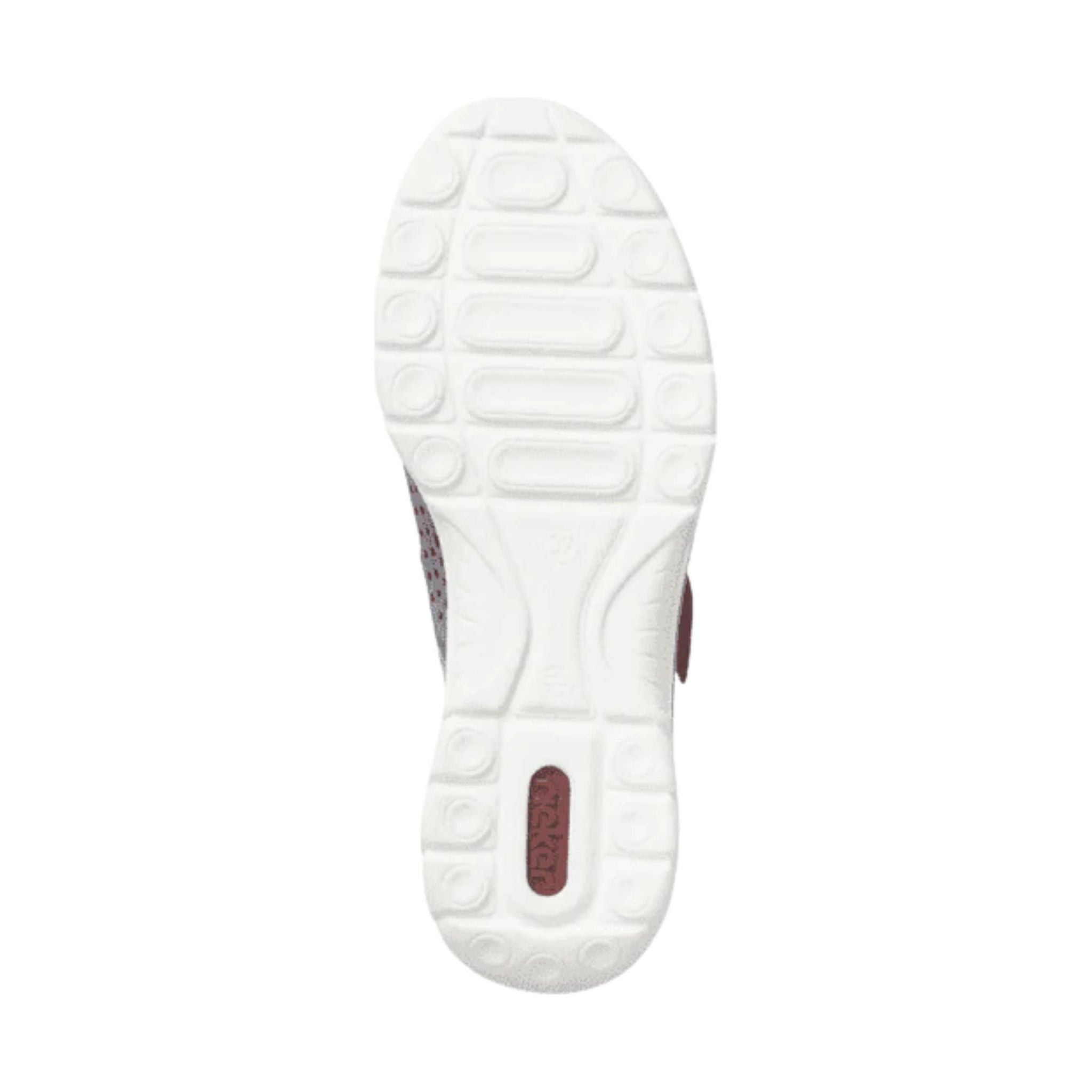 Rieker Women's Nikita Shoes - Steel/Jeans/Silverflower by Lenny's Shoe & Apparel