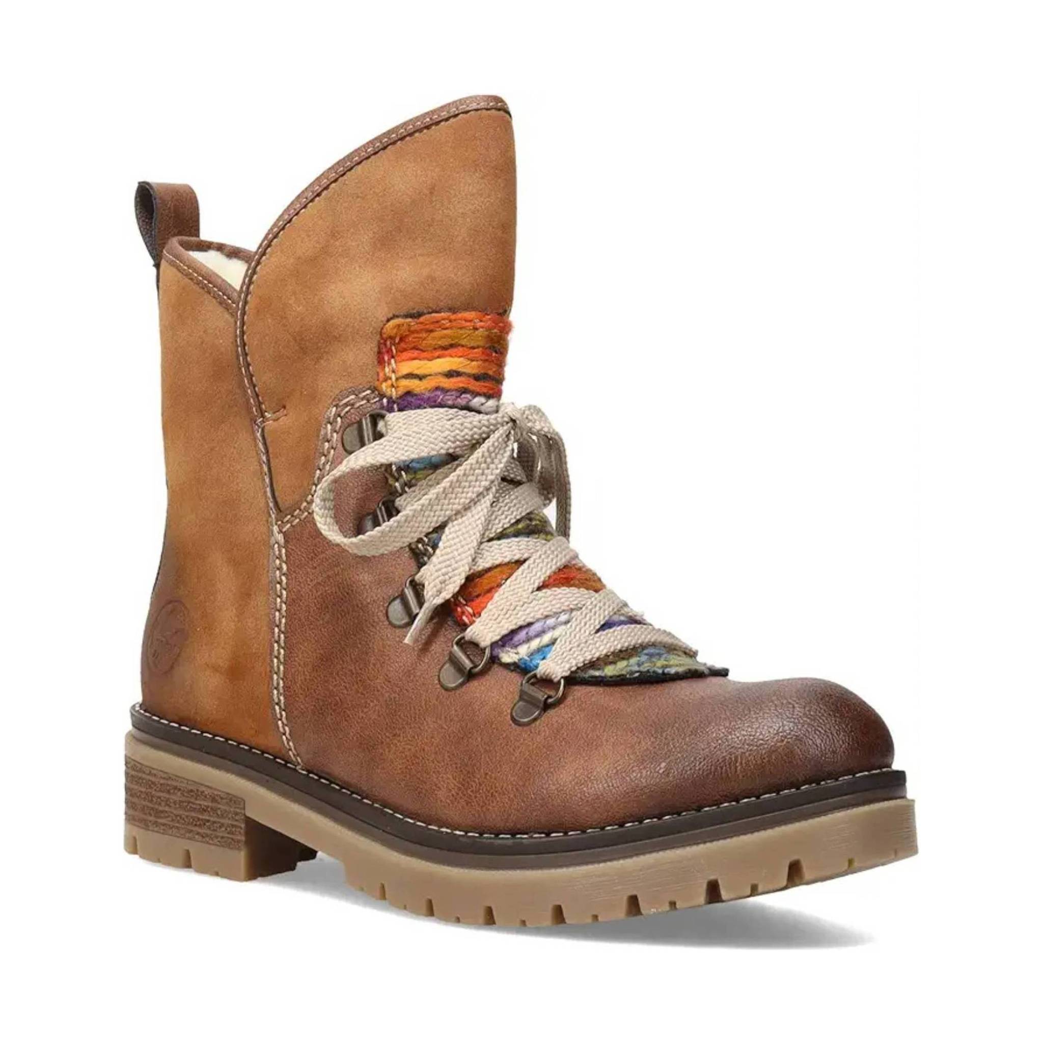 Rieker Women's Peggy Boots - Brown by Lenny's Shoe & Apparel