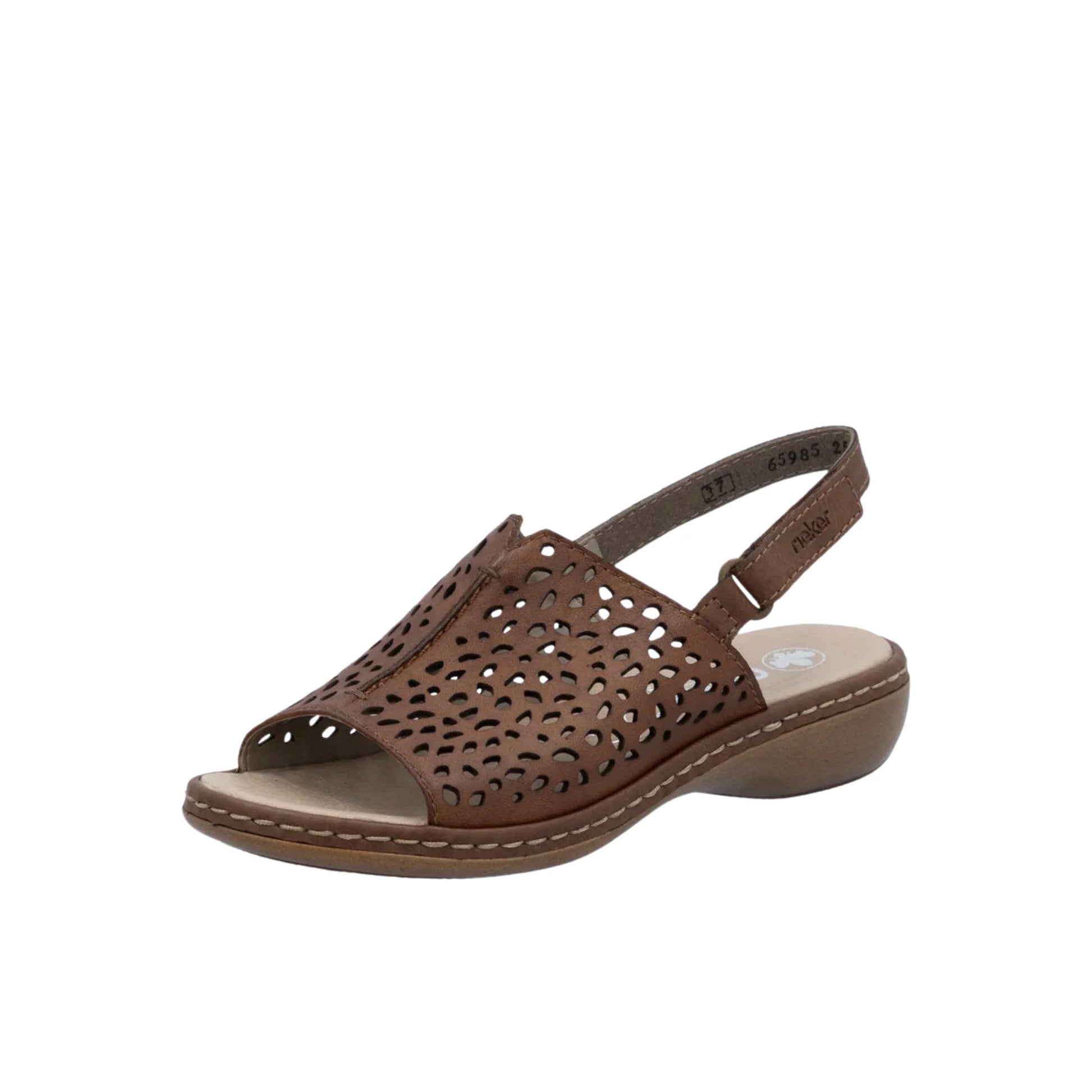 Rieker Women's Regina Sandals - Tabacco/Chestnut by Lenny's Shoe & Apparel