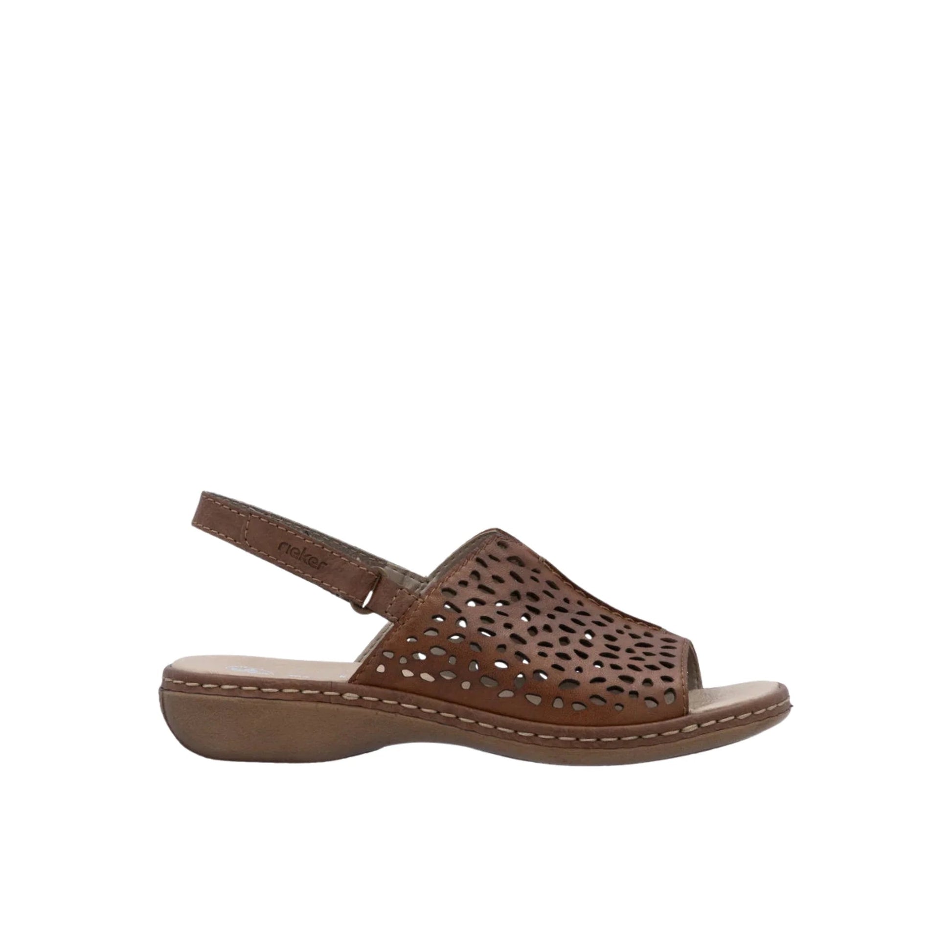 Rieker Women's Regina Sandals - Tabacco/Chestnut by Lenny's Shoe & Apparel
