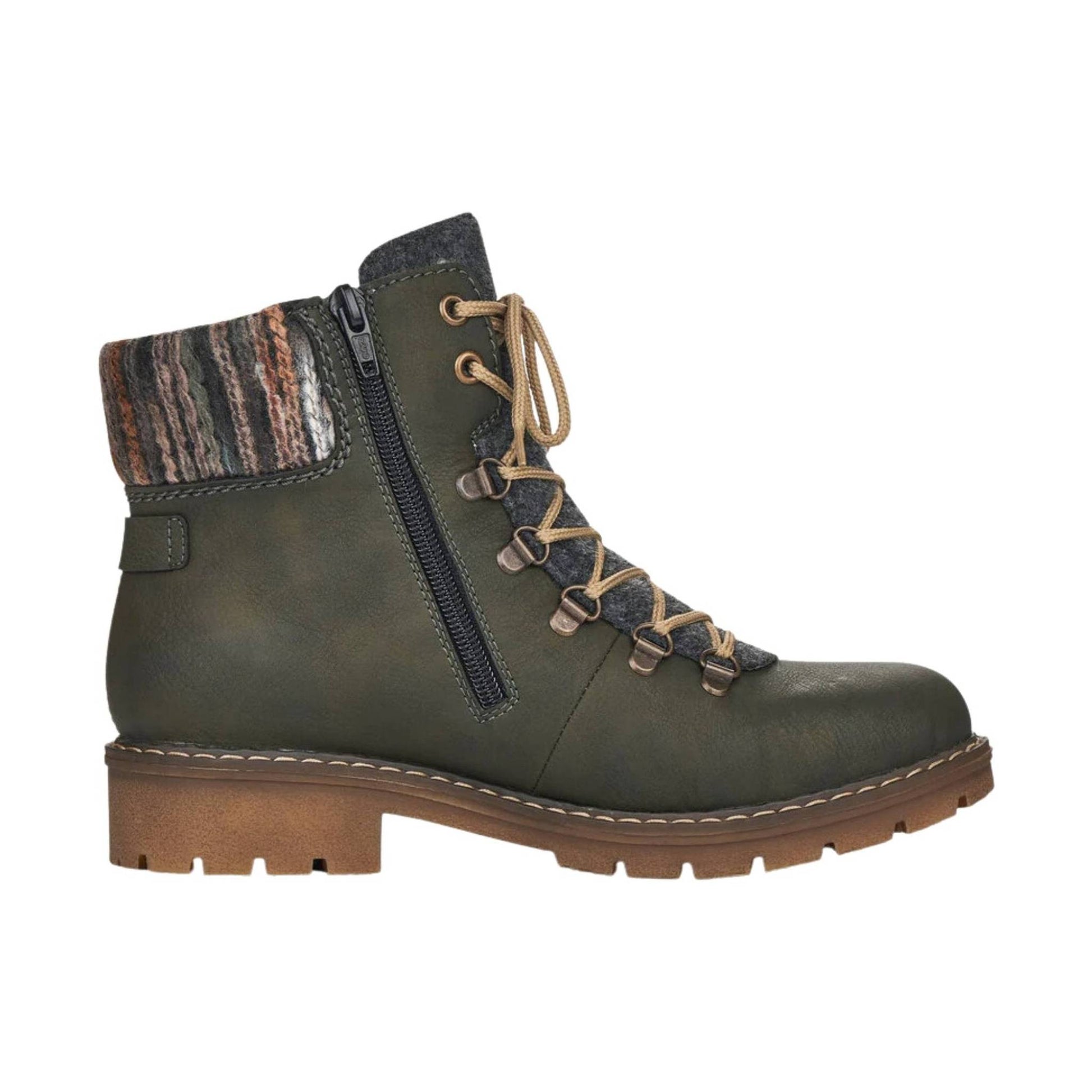 Rieker Women's Sabrina Boots - Forest by Lenny's Shoe & Apparel