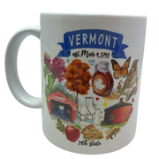 Vermont State Theme Mug