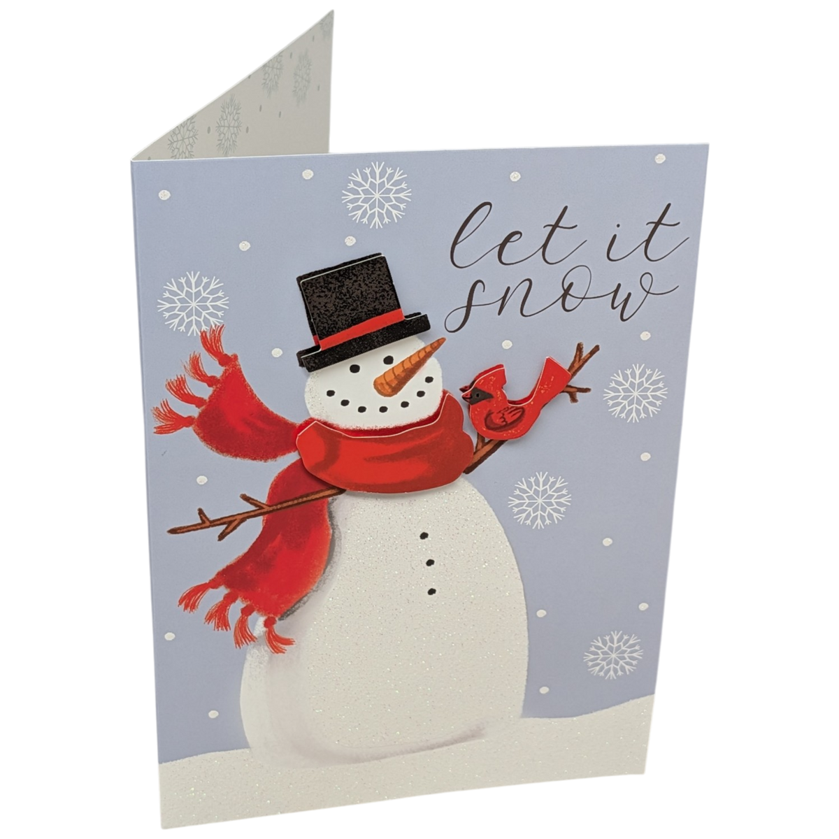 Let It Snow Handmade Snowman Card Collection