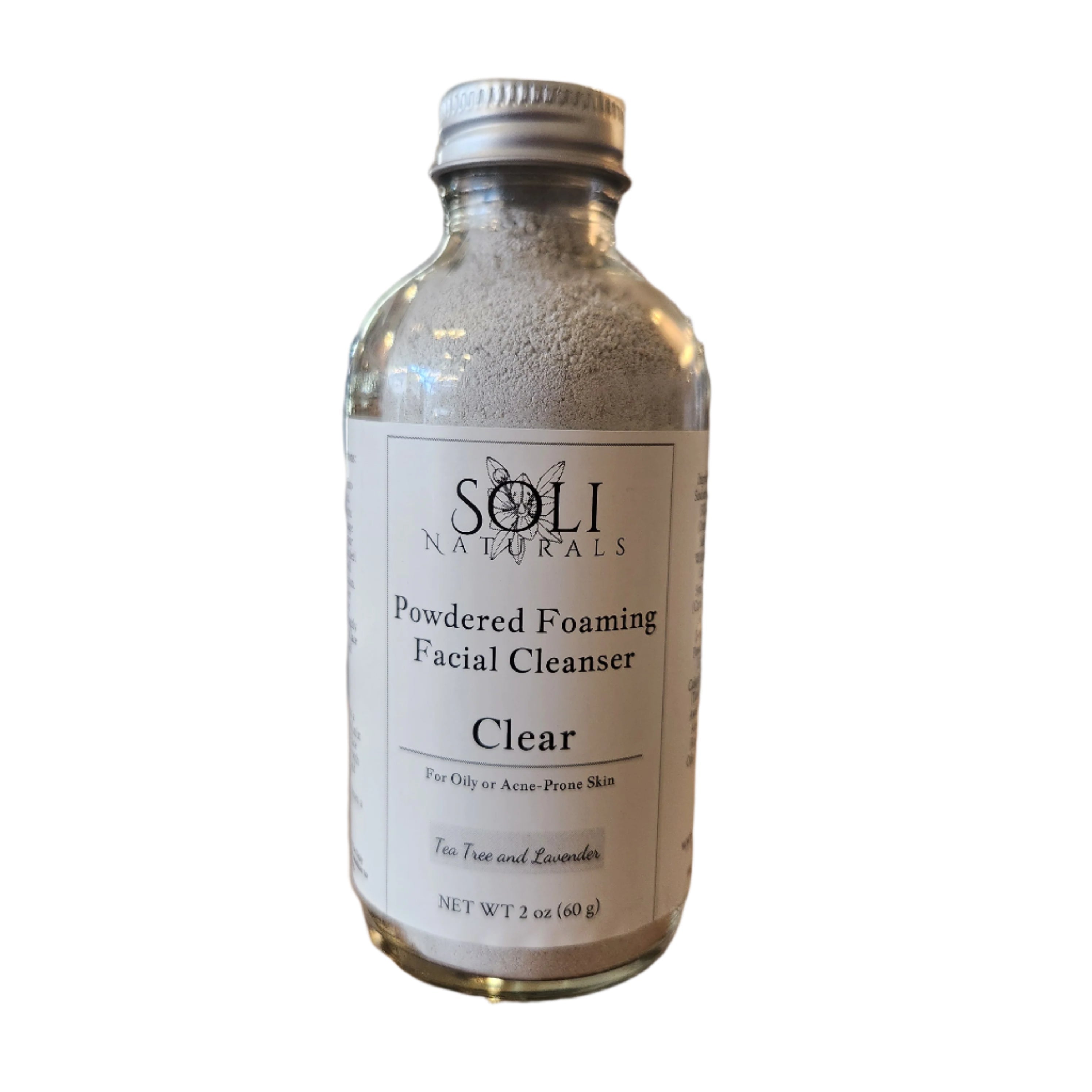 Powdered Foaming Facial Cleanser - Soli Naturals