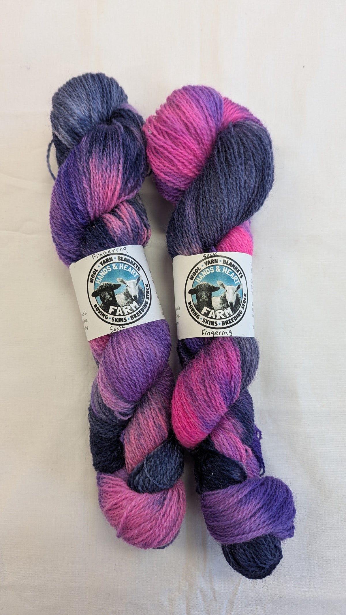 Hands & Heart Farm Fingering/Sock Variegated