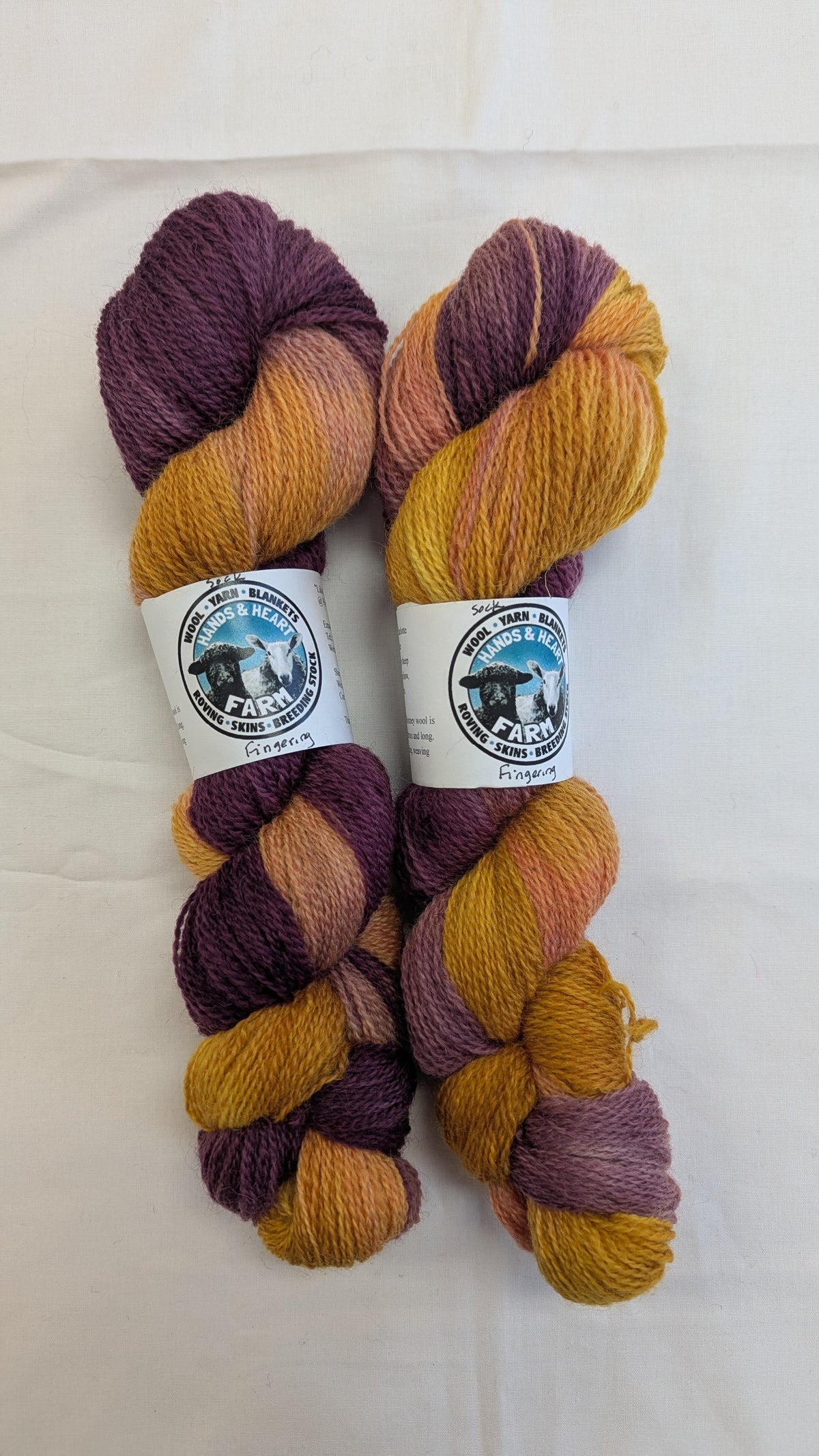 Hands & Heart Farm Fingering/Sock Variegated