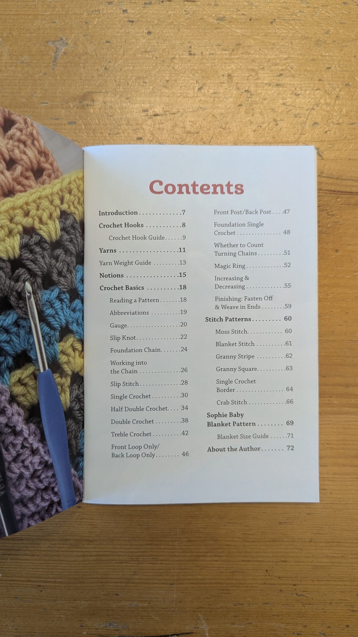 Pocket Guide to Crochet Booklet