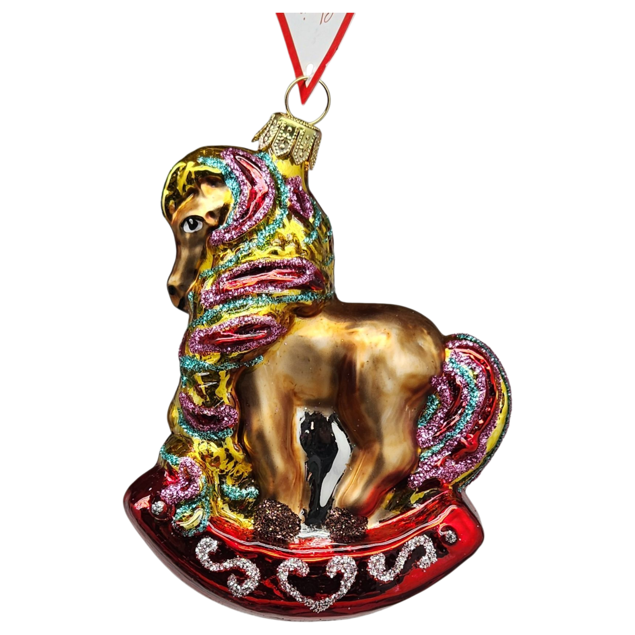 Adorable Rocking Horse Ornament