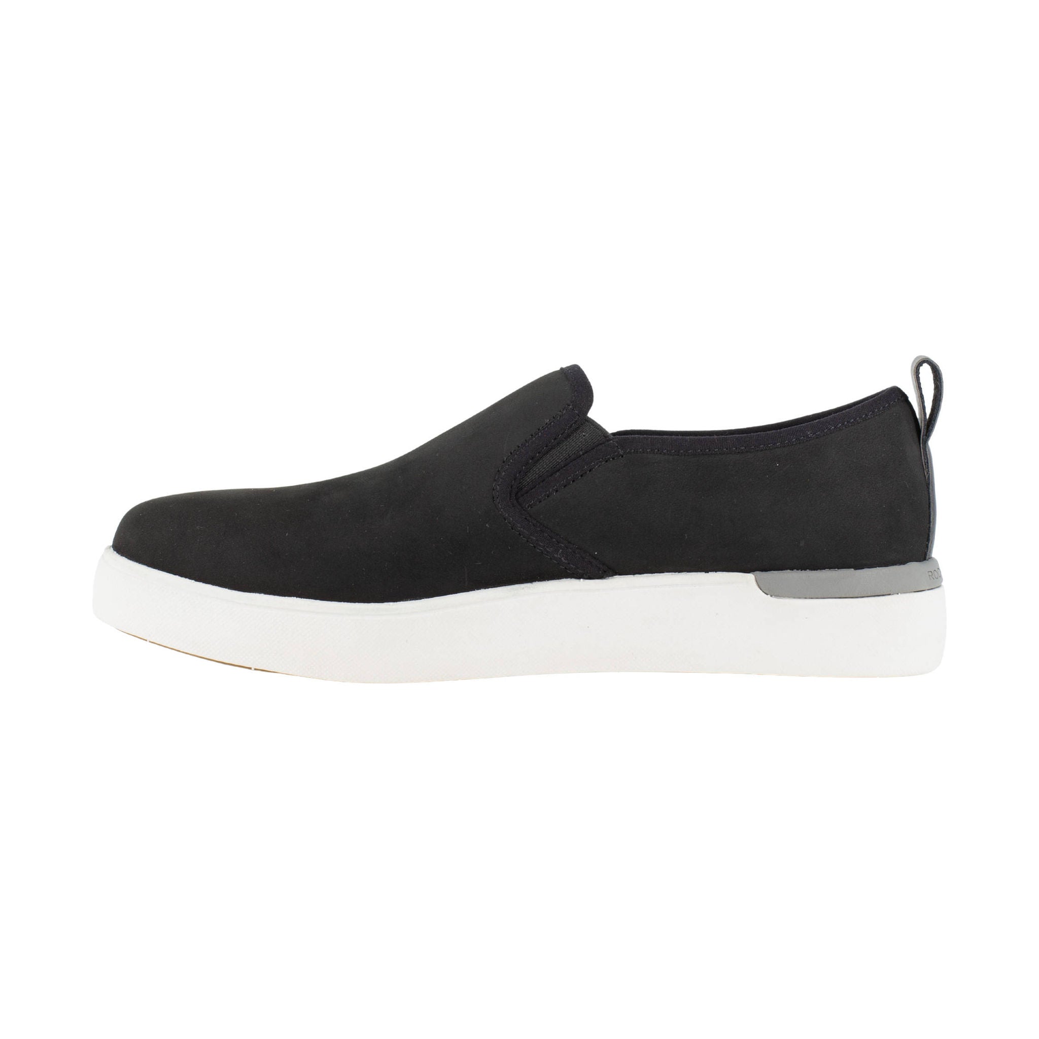 Rockport Women's Classic Parissa Slip On Composite Toe Work Shoes - Black by Lenny's Shoe & Apparel