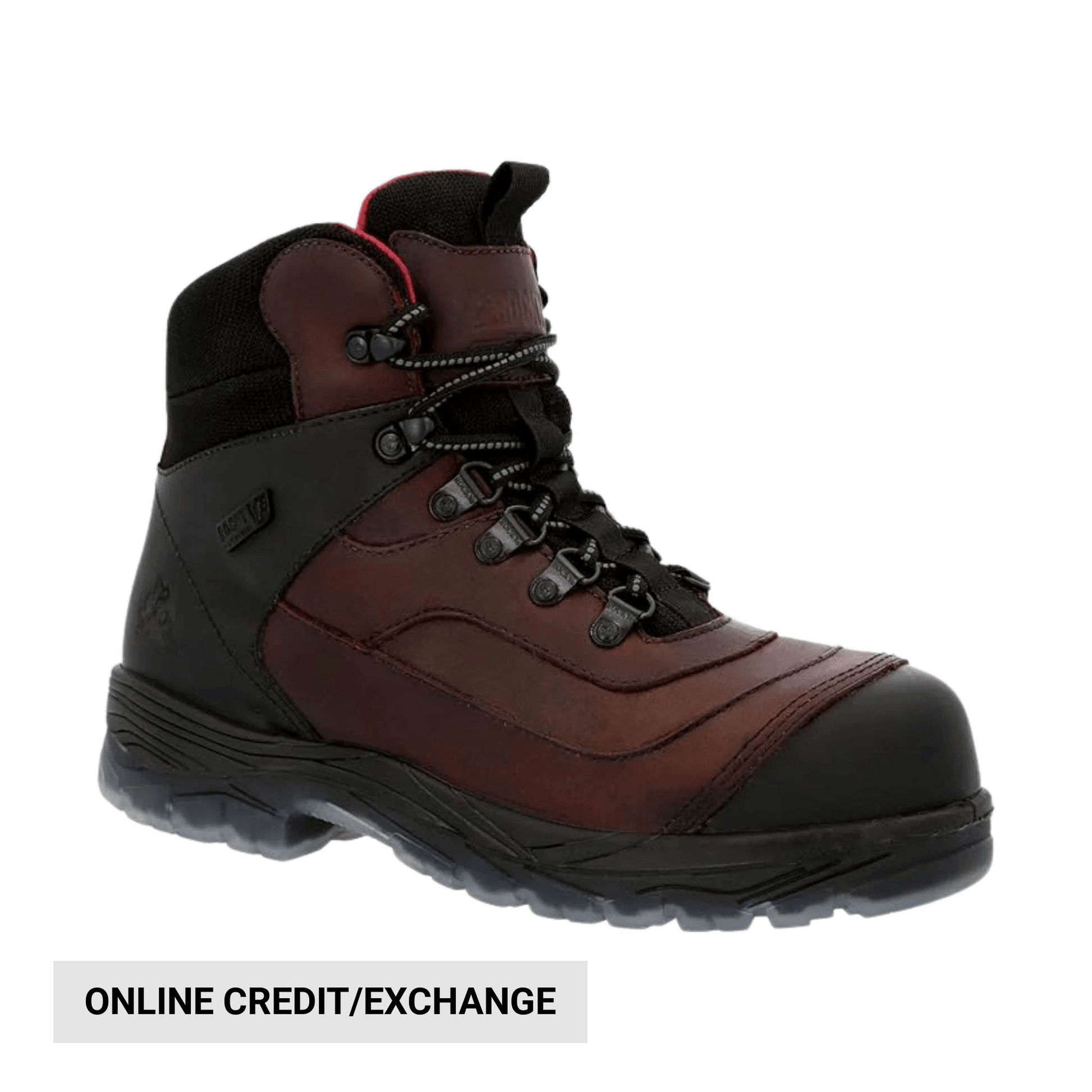 Rocky Men's Forge 6 Inch Composite Toe Work Boots - Brown by Lenny's Shoe & Apparel