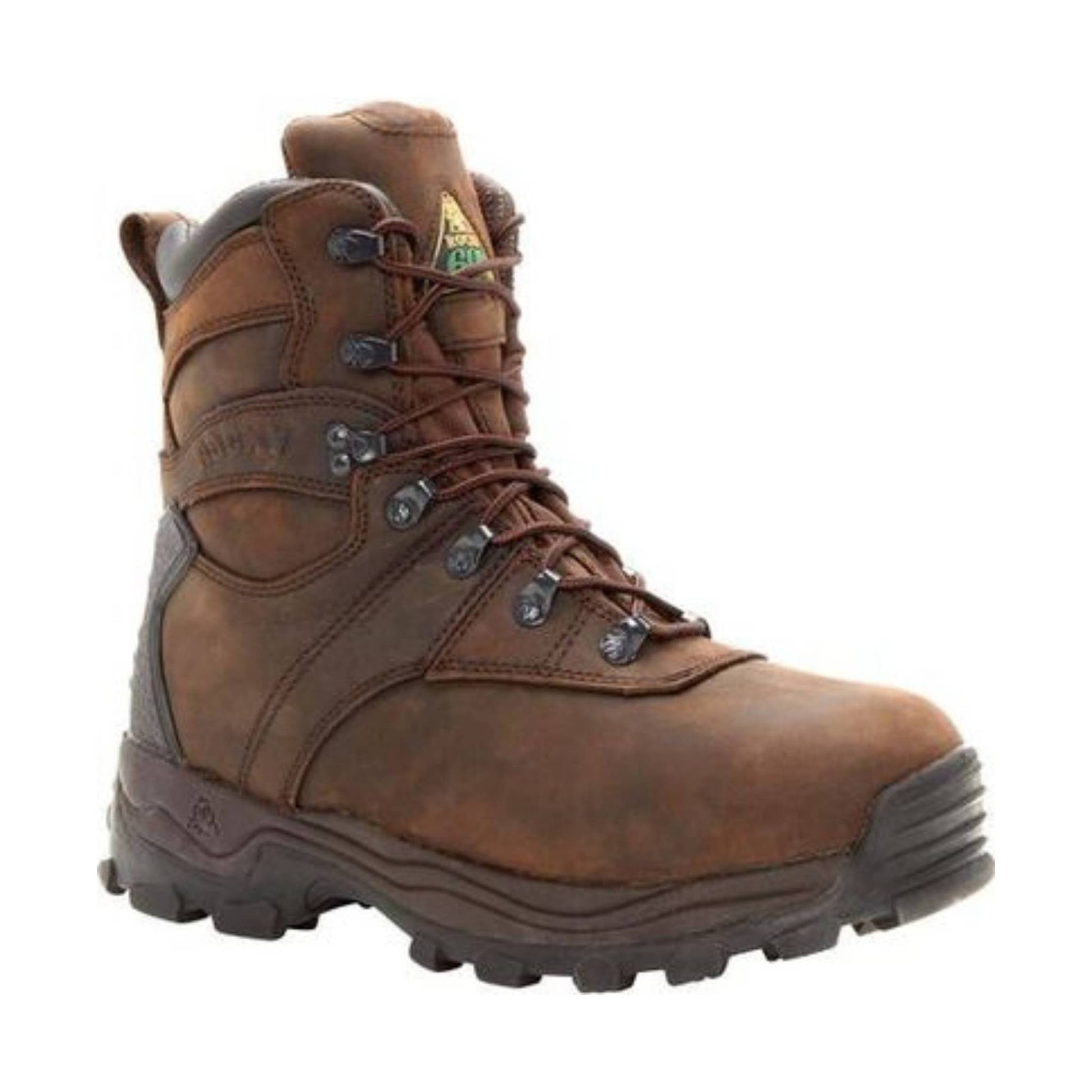 Rocky Men's Sport Utility 8 Inch Insulated Waterproof Boot - Brown by Lenny's Shoe & Apparel