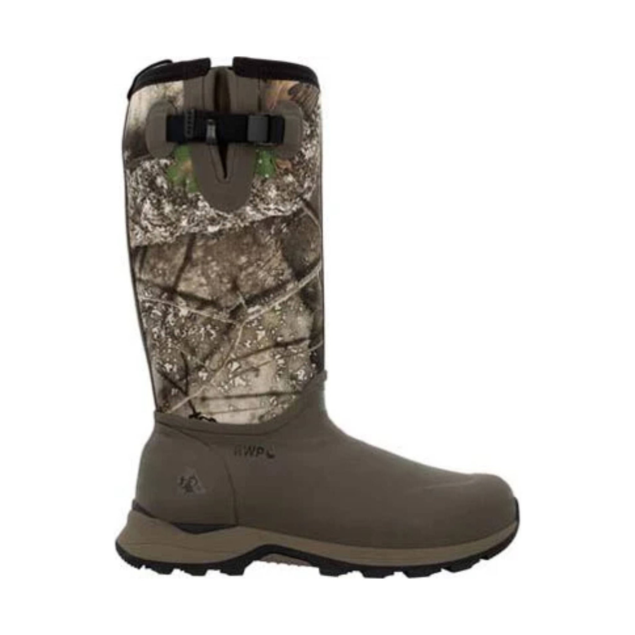 Rocky Men's Trophy Series 1000G Insulated Pull On Rubber Boots - Real Tree APX by Lenny's Shoe & Apparel