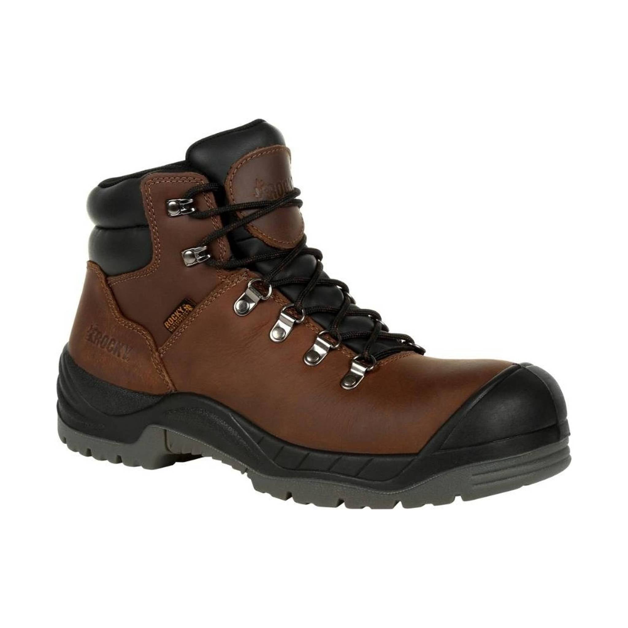 Rocky Men's WorkSmart Composite Toe Work Boot - Brown by Lenny's Shoe & Apparel