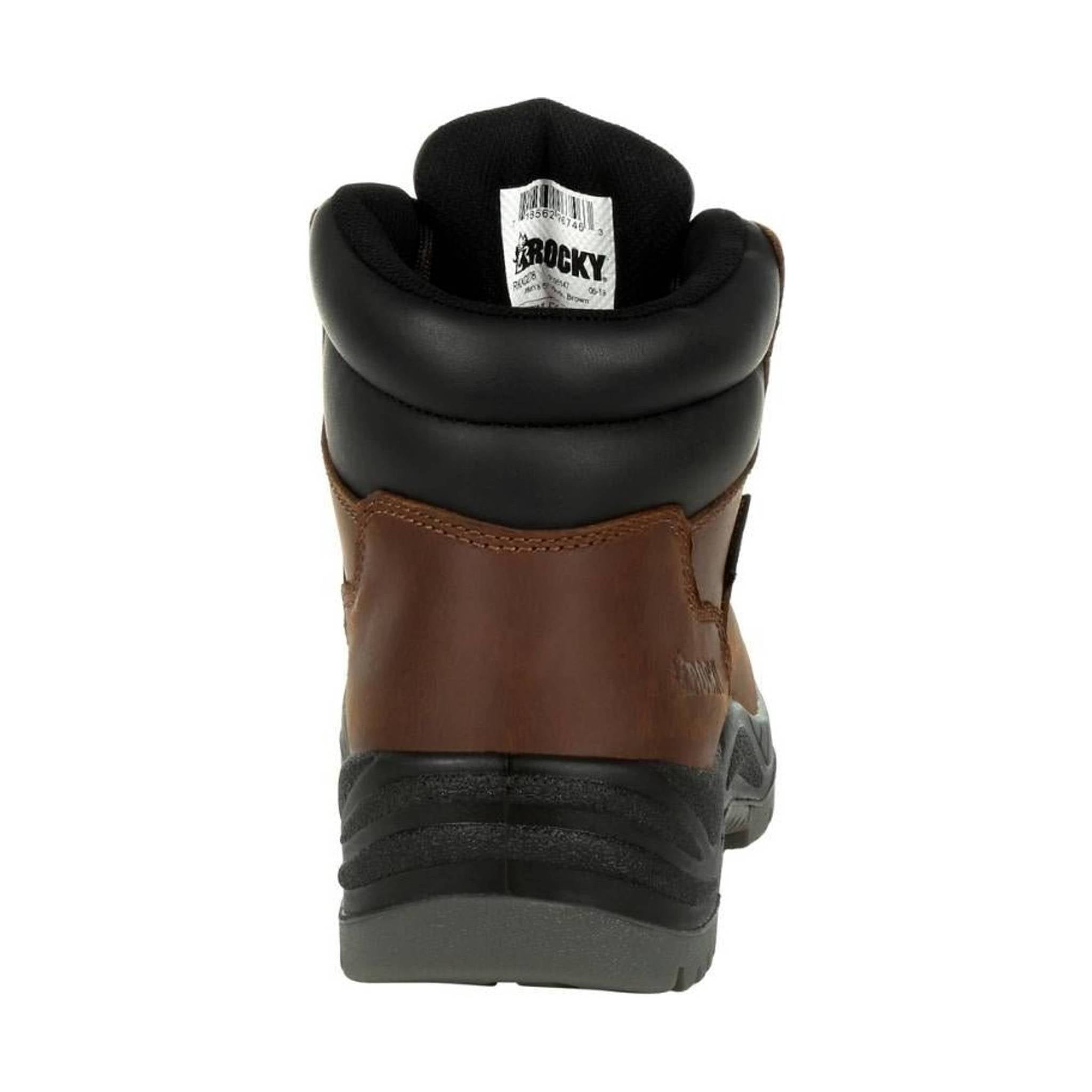 Rocky Men's WorkSmart Composite Toe Work Boot - Brown by Lenny's Shoe & Apparel
