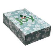 Giftware Gift Box - set of 2 - Snowflakes on Sage