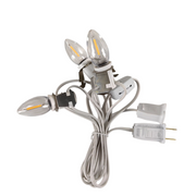 Village Clip in Light Cord - 3 Head