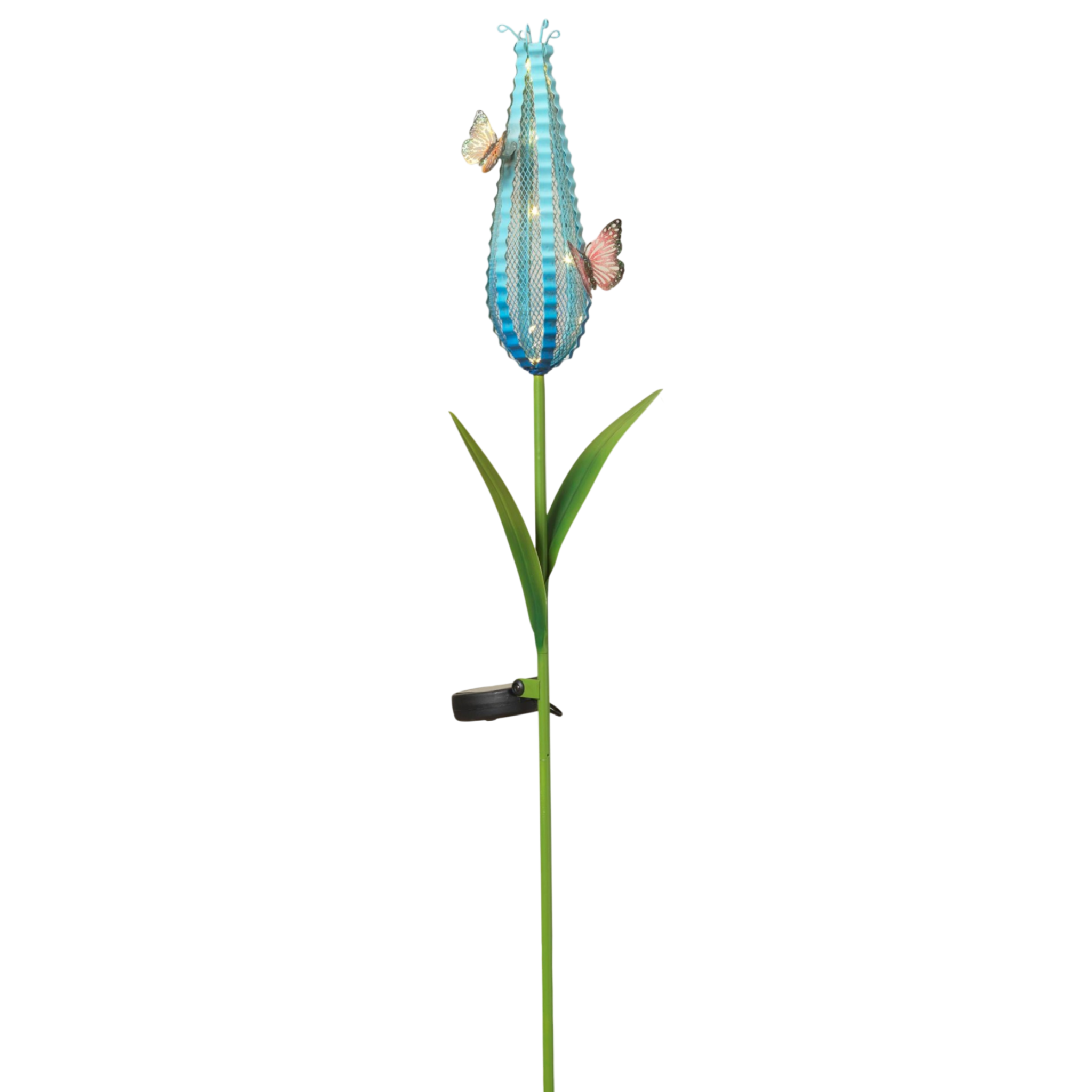 Butterfly Meadow Mesh Solar Flower Stake -