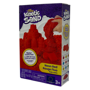Kinetic Sand - 8 oz Neon Sand Box - Red