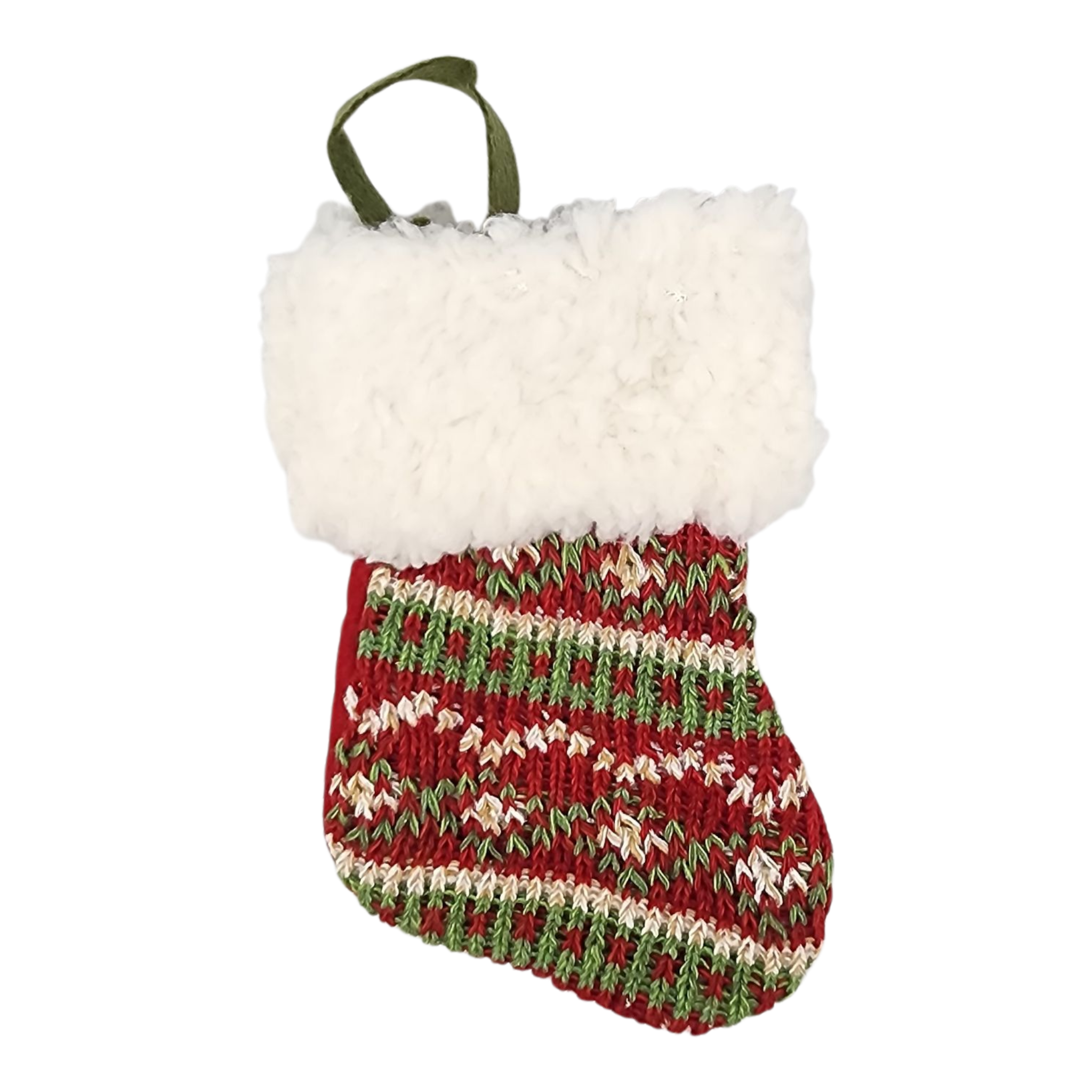 Charming 6 Inch Knit Stocking -