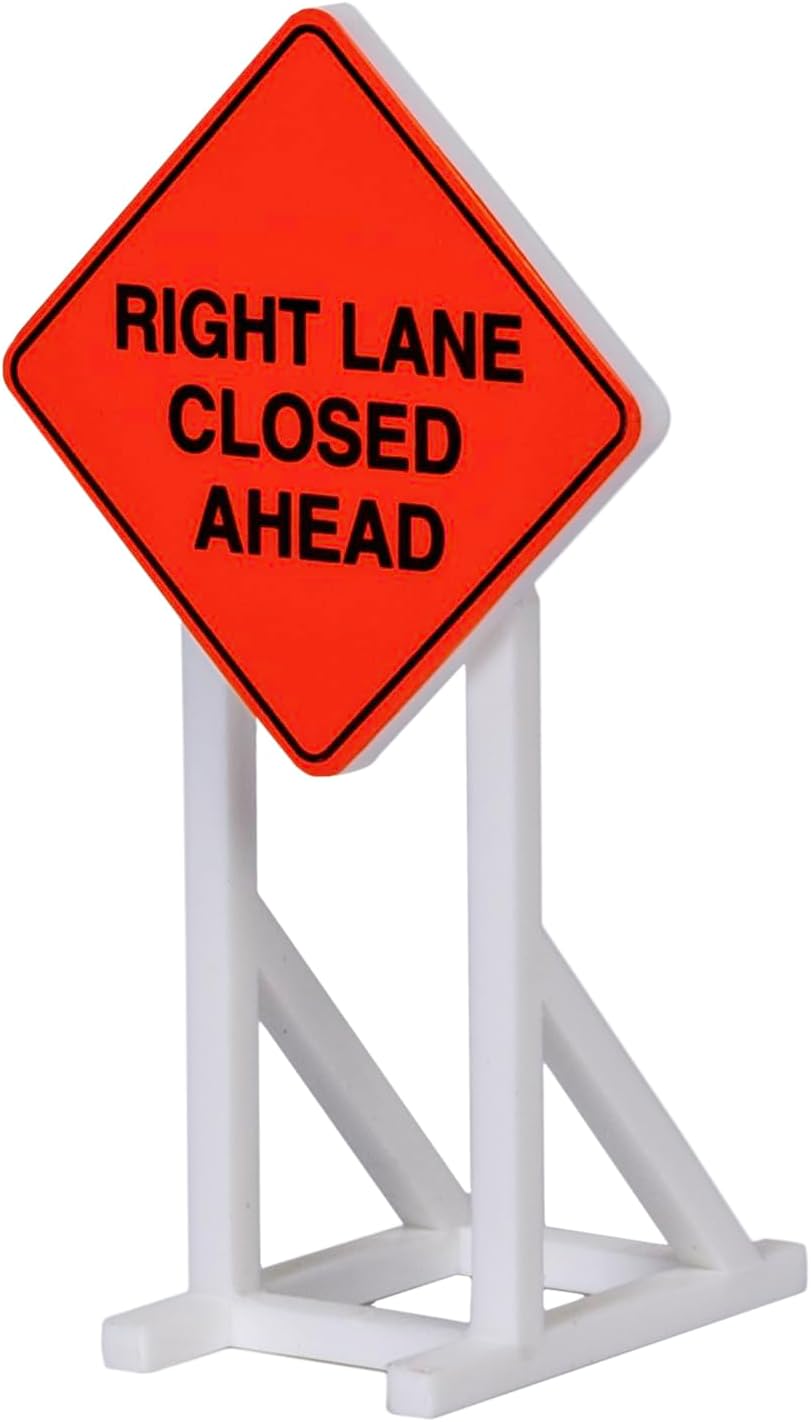 Roadside Construction Signs - Set of 5