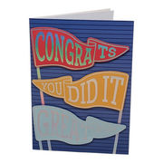 Parade Flags - Graduation Card