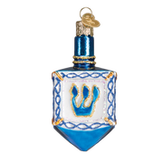 Dreidel Glass Ornament