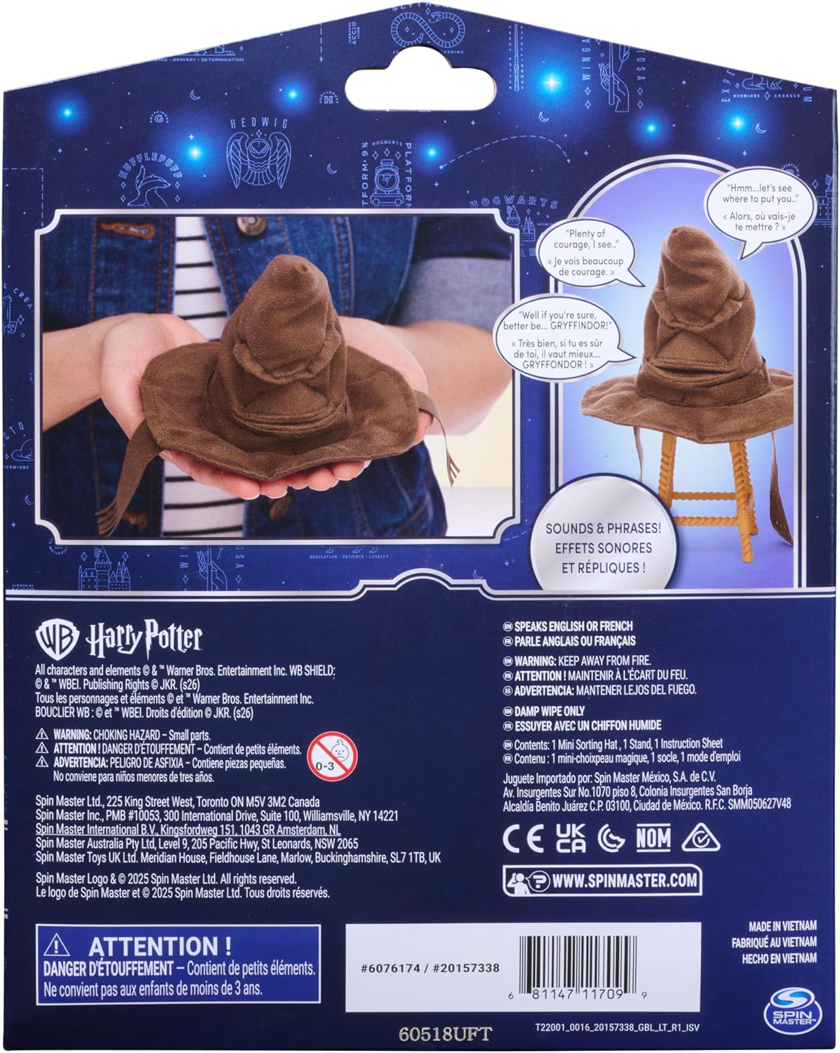 Mini Harry Potter Sorting Hat