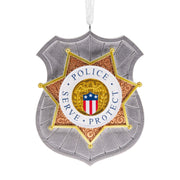 Police Badge Hallmark Ornament