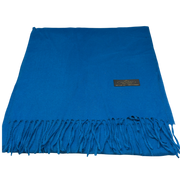 Ocean Blue Cashmere Scarf