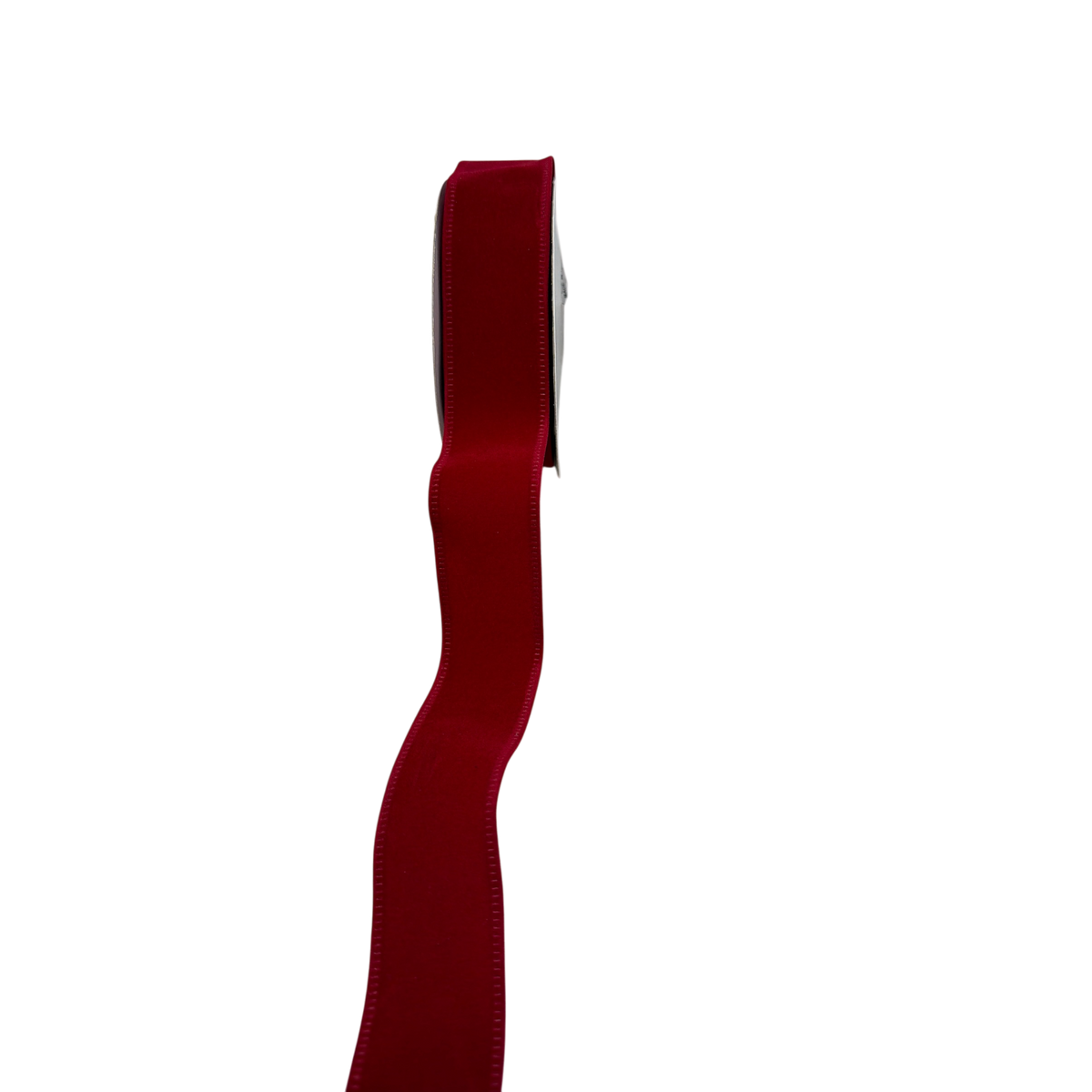 Dark Red Velvet 1.5 Inch x 10 Yards