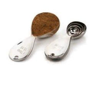 Measuring Spoon 5 Piece Set Stainless Steel Teardrop by Homeportonline