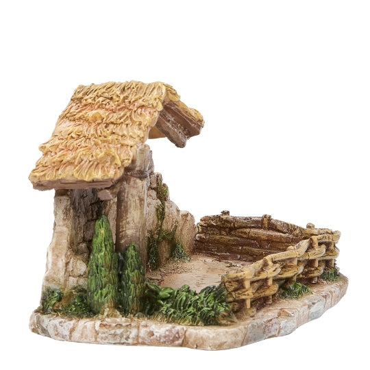 Fontanini Pig Pen Shelter – 5" Scale