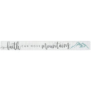 16 inch Shelf Sitter Sign - Move Mountains