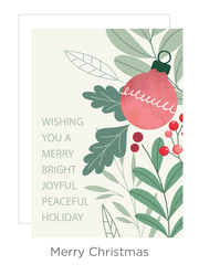 Holiday Memories - Merry Bright Ornament