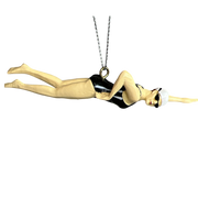 Female Swimmer Ornament