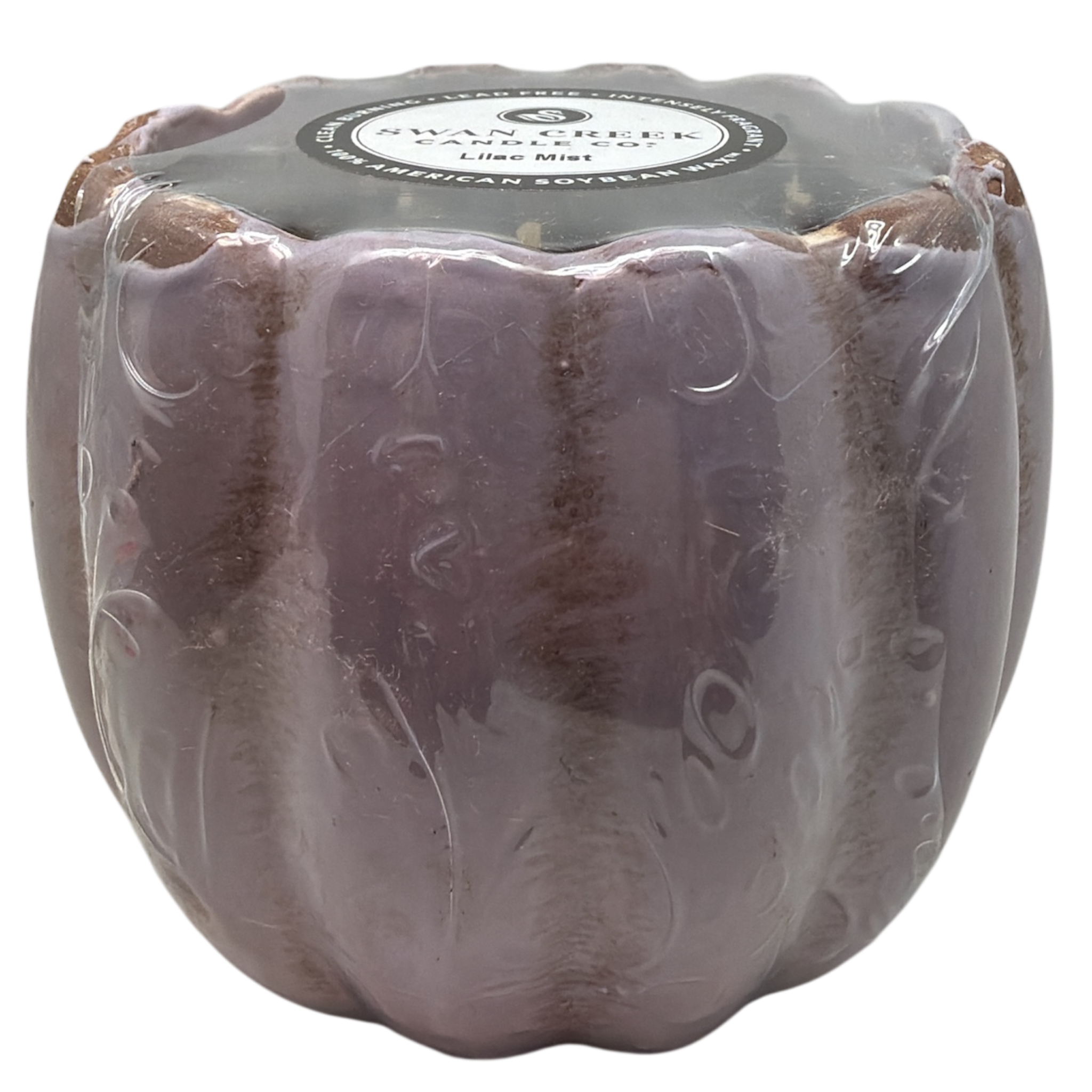 Small Petal Pot Soy Candle - Lilac Mist