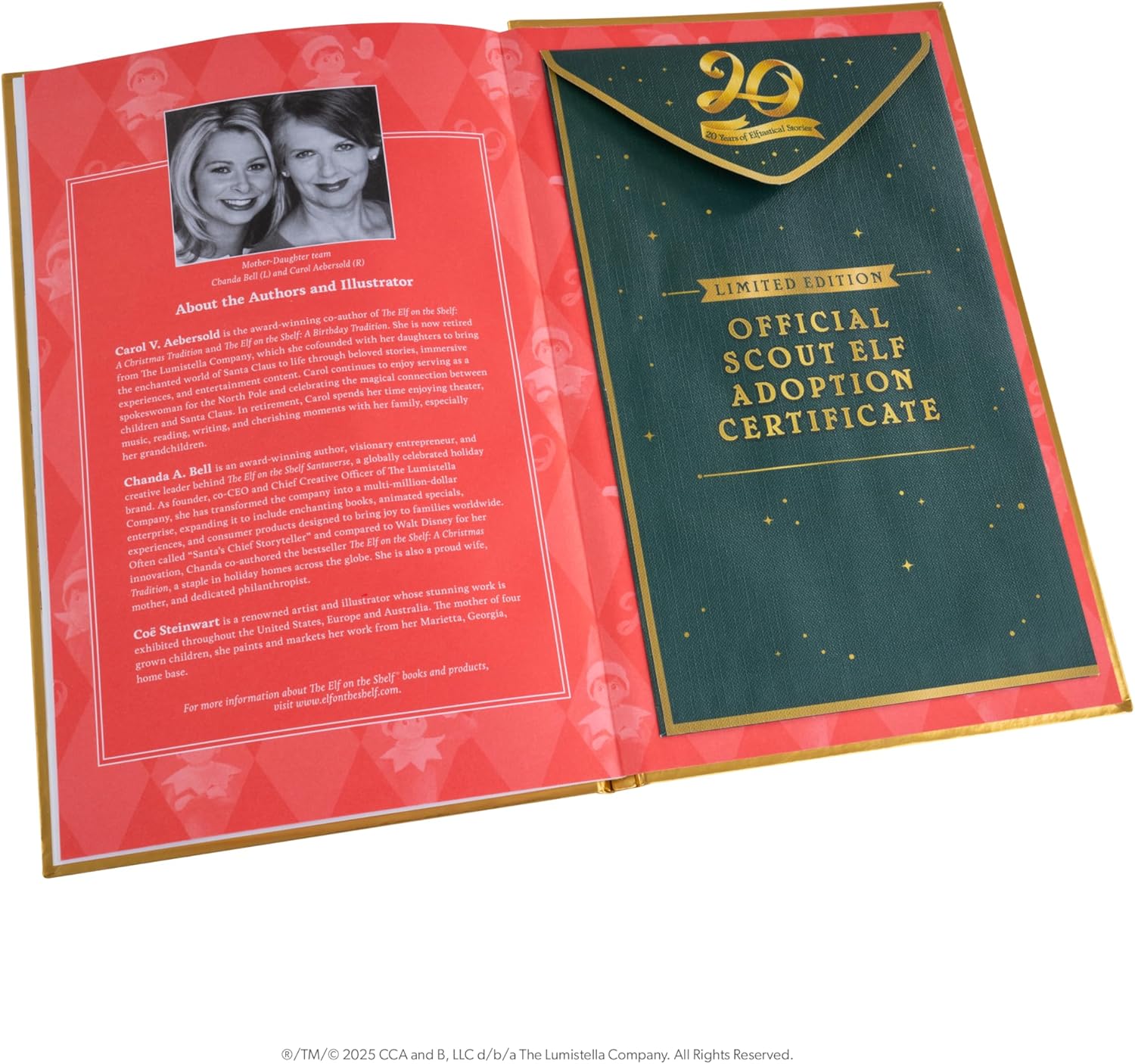 The Elf on the Shelf Ltd 20th Anniversary Boy Blue Eyes