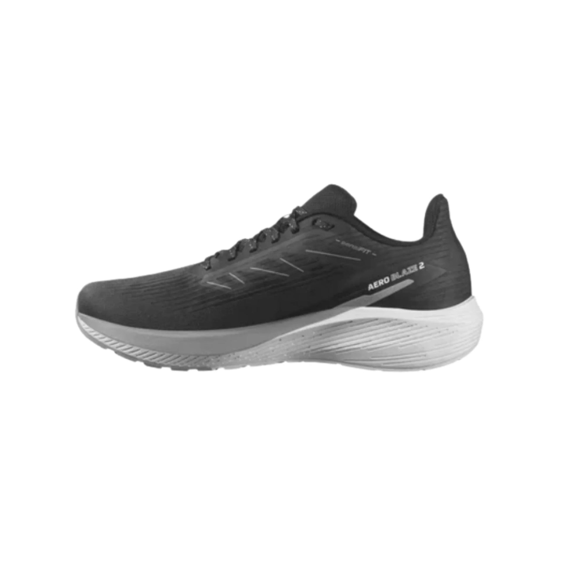 Salomon Men's Aero Blaze 2 Road Running Shoes - Black/Sharkskin by Lenny's Shoe & Apparel