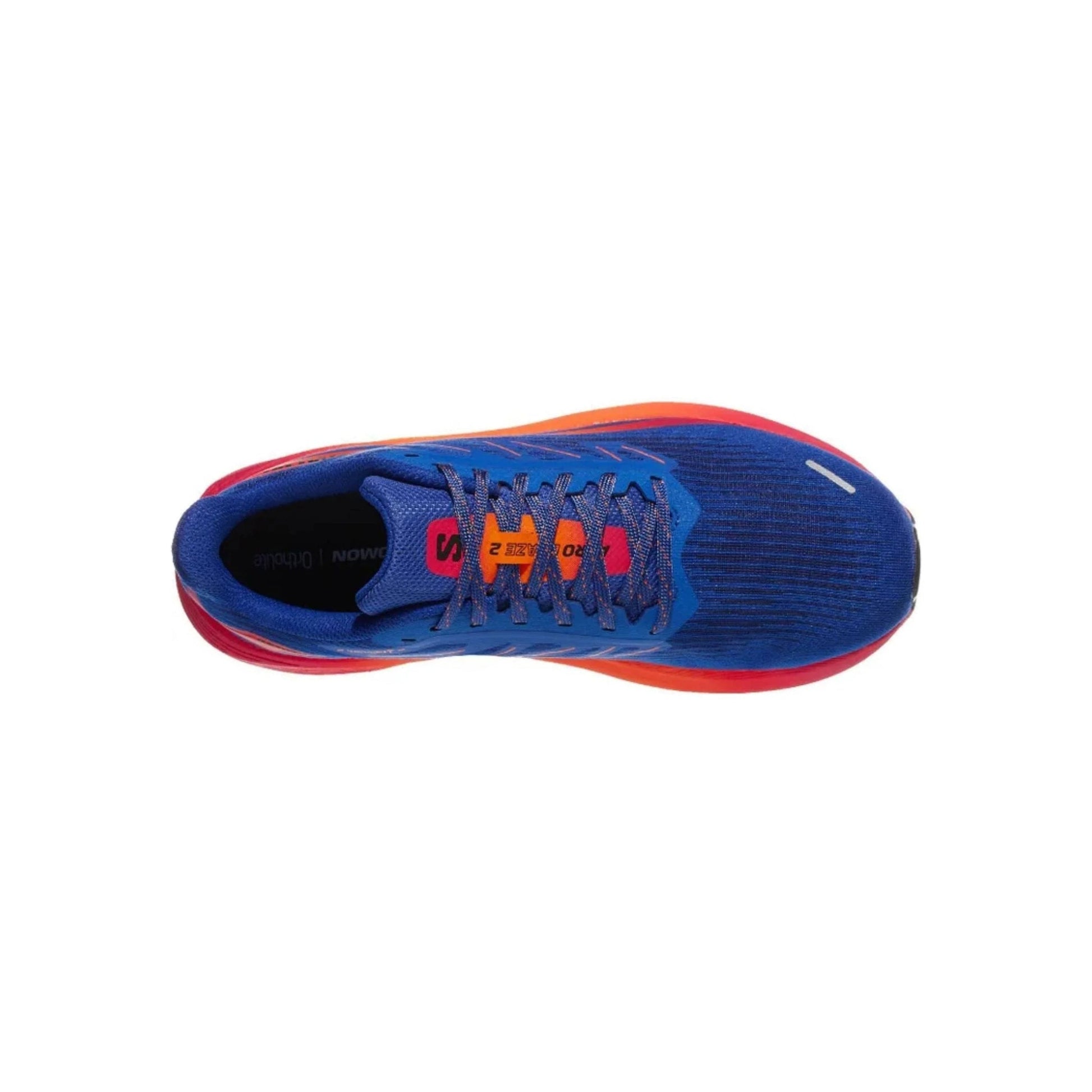 Salomon Men's Aero Blaze 2 Running Shoes - Dragon Fire/Vivacious/Surf The Web by Lenny's Shoe & Apparel