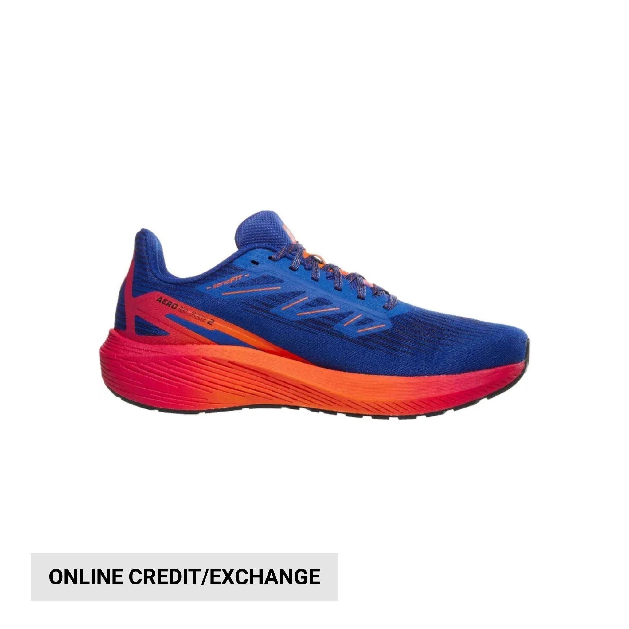 Salomon Men's Aero Blaze 2 Running Shoes - Dragon Fire/Vivacious/Surf The Web by Lenny's Shoe & Apparel