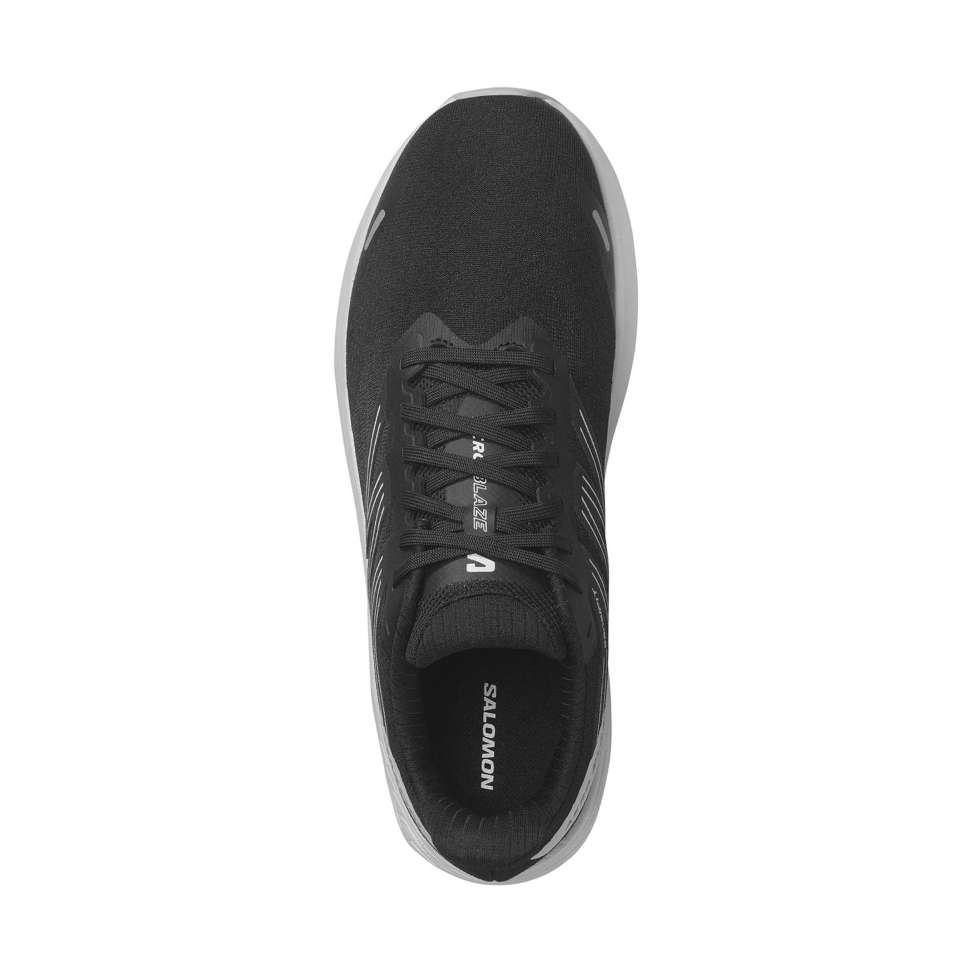 Salomon Men's Aero Blaze Running Shoes - Black/White/Lunar Rock by Lenny's Shoe & Apparel