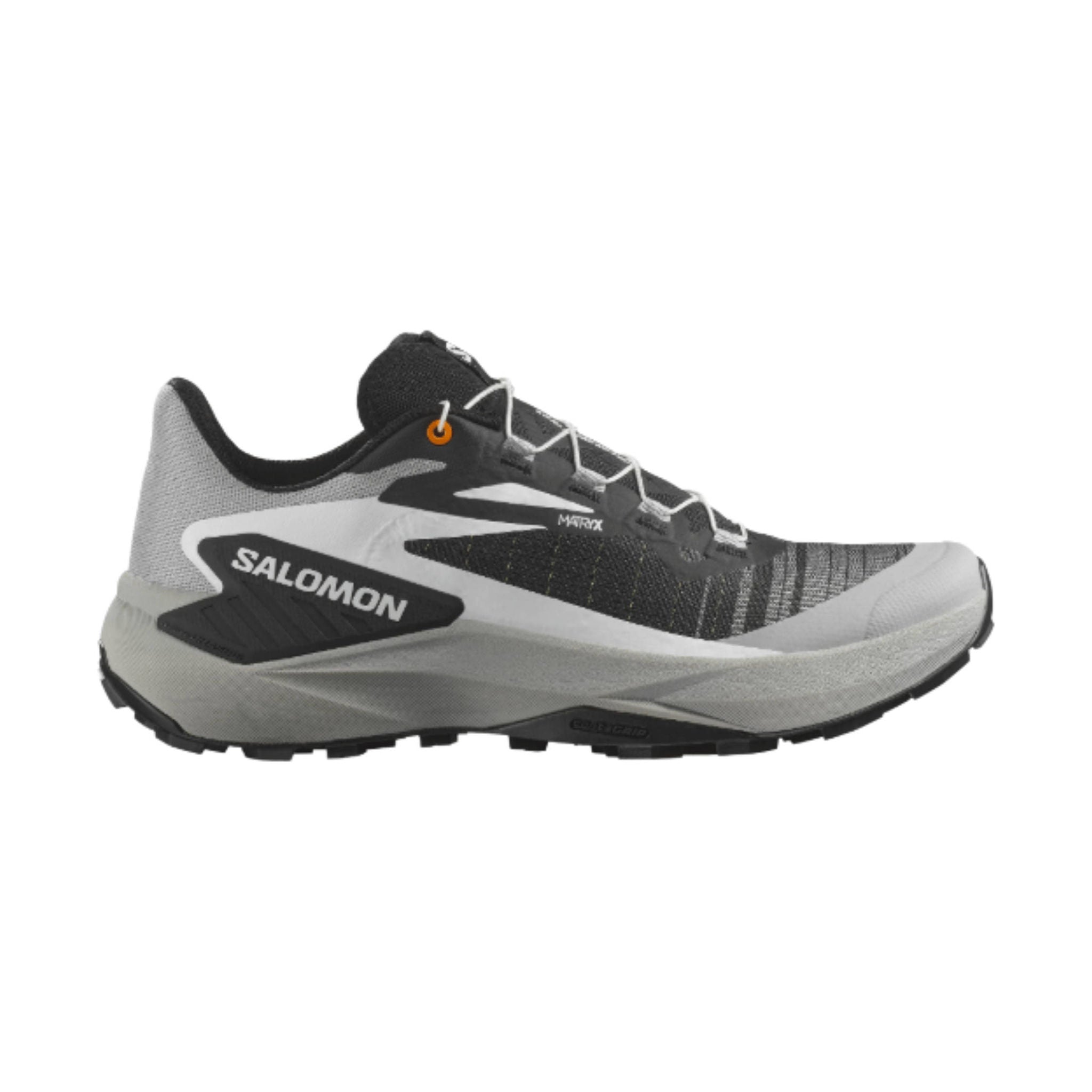 Salomon Men's Genesis Trail Running Shoes - Black/Alloy/Tumeric by Lenny's Shoe & Apparel