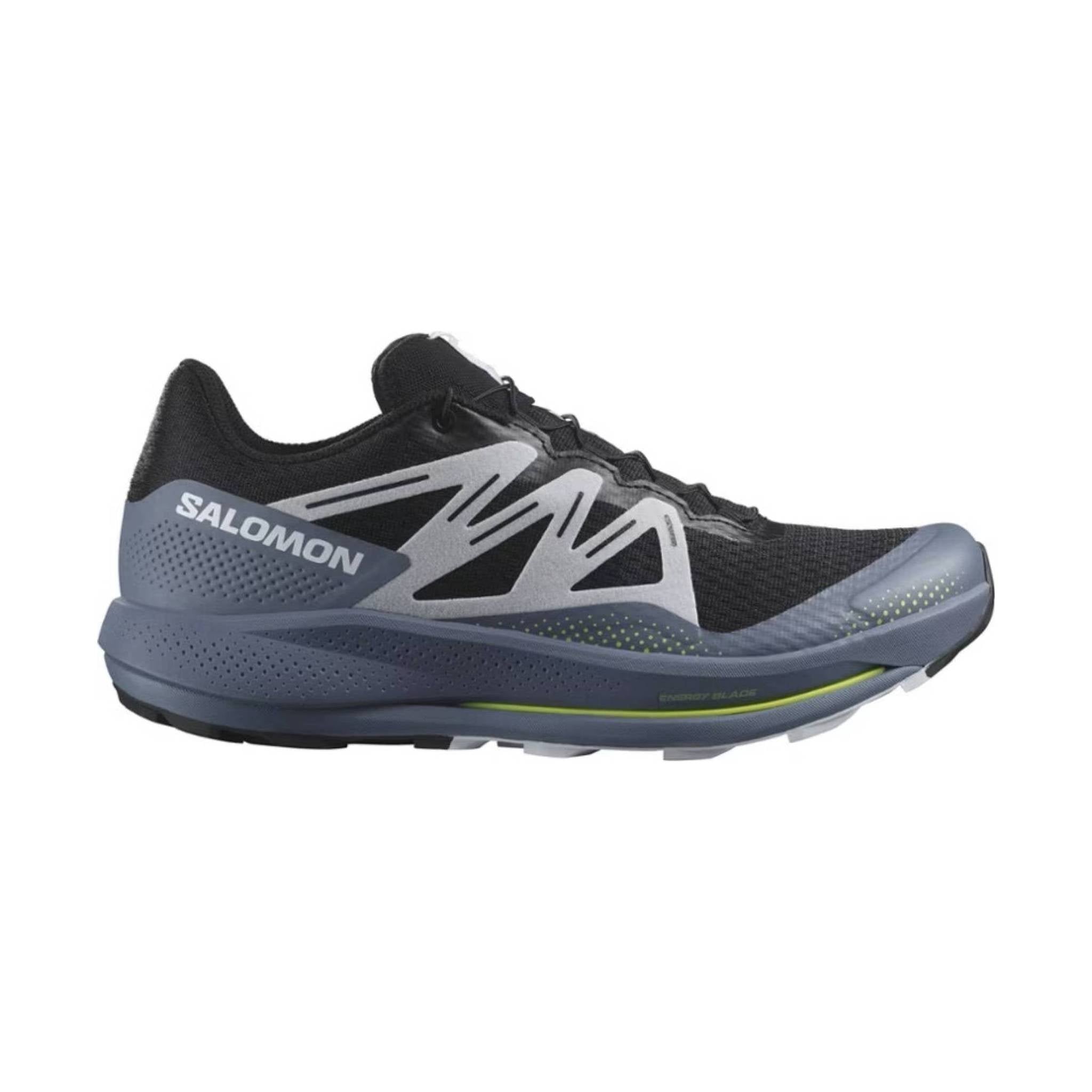 Salomon Men's Pulsar Trail Running Shoes - Black/China Blue/Artic Ice by Lenny's Shoe & Apparel
