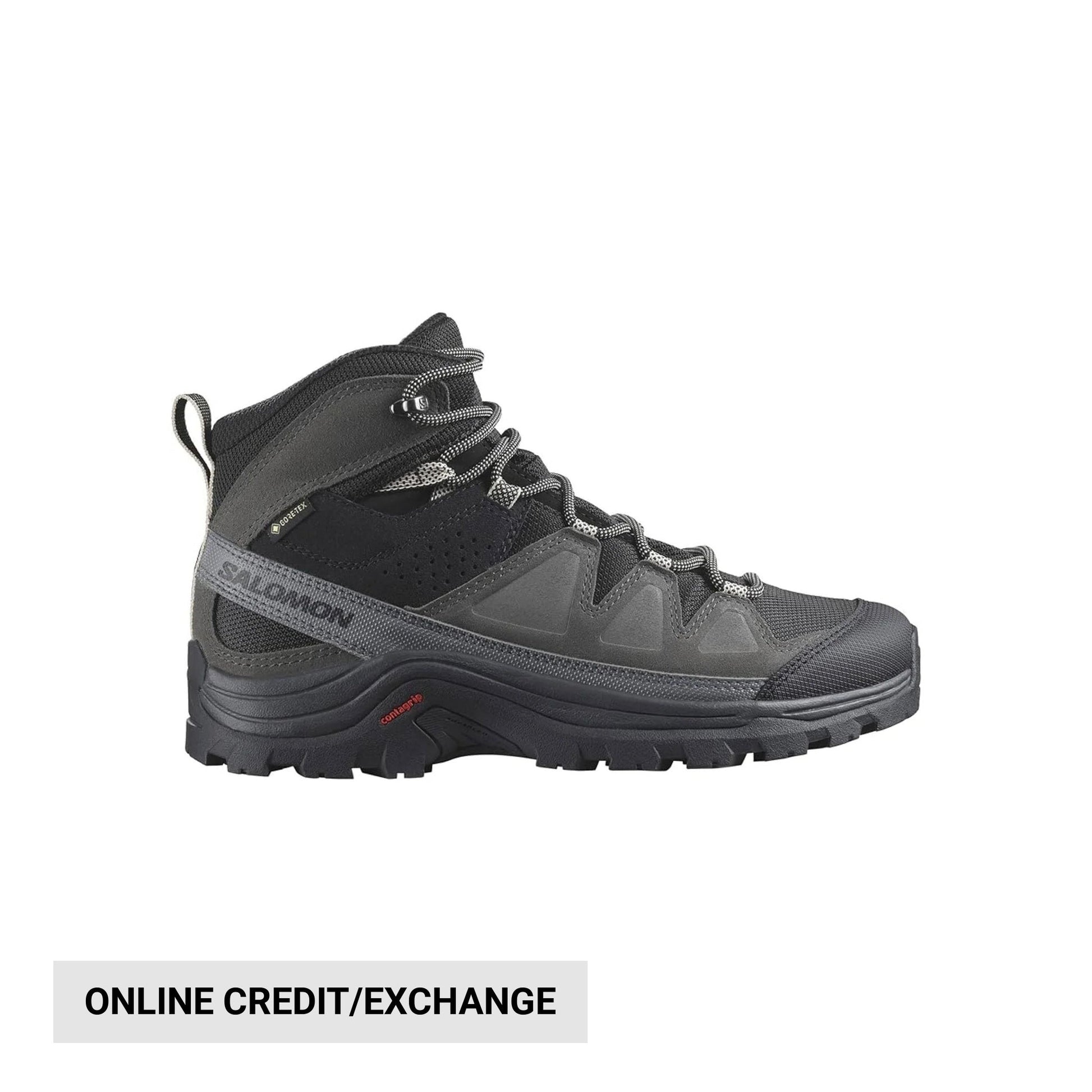 Salomon Men's Quest Rove GoreTex Leather Hiking Boots - Black/Phantom/Mgnt by Lenny's Shoe & Apparel