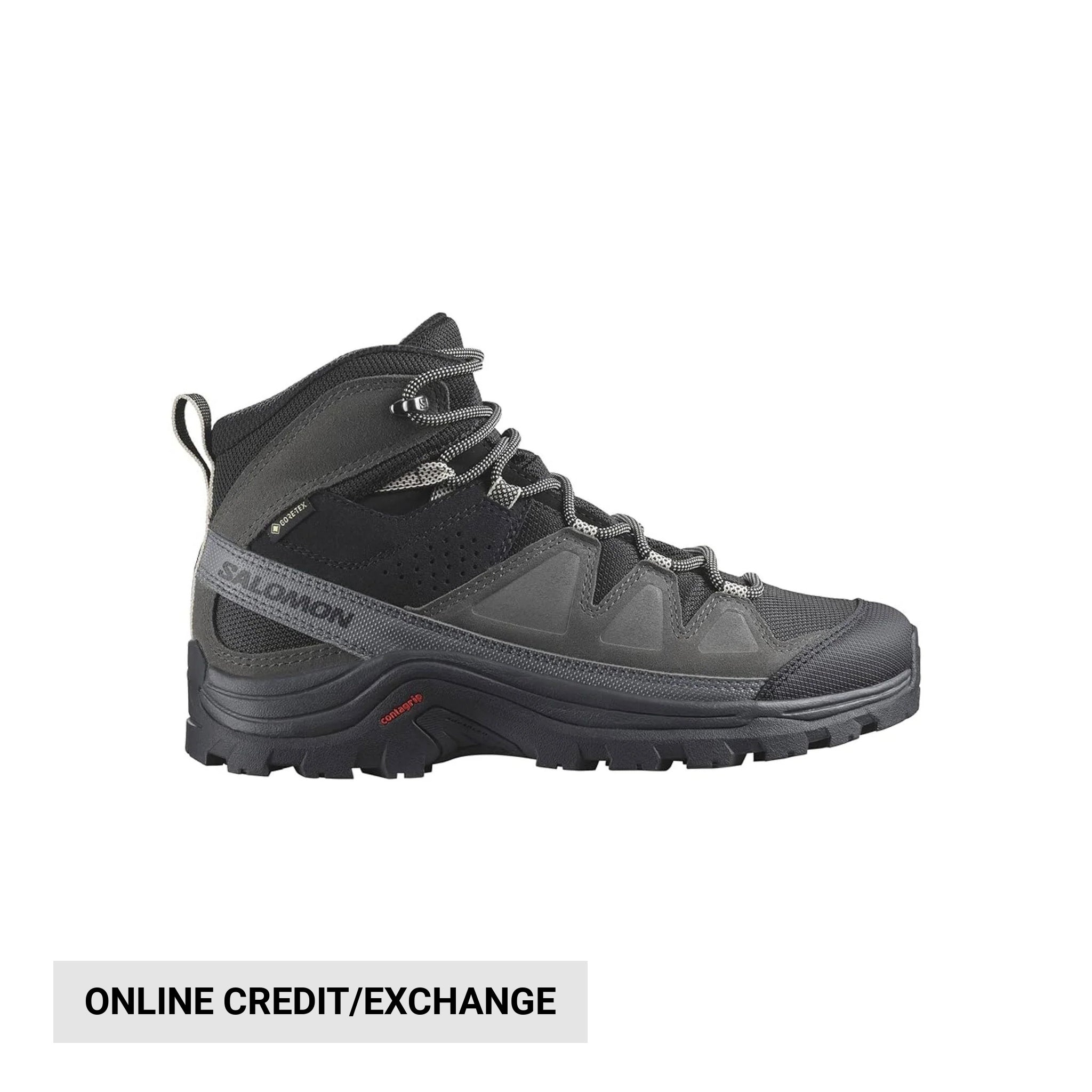 Salomon Men's Quest Rove GoreTex Leather Hiking Boots - Black/Phantom/Mgnt by Lenny's Shoe & Apparel