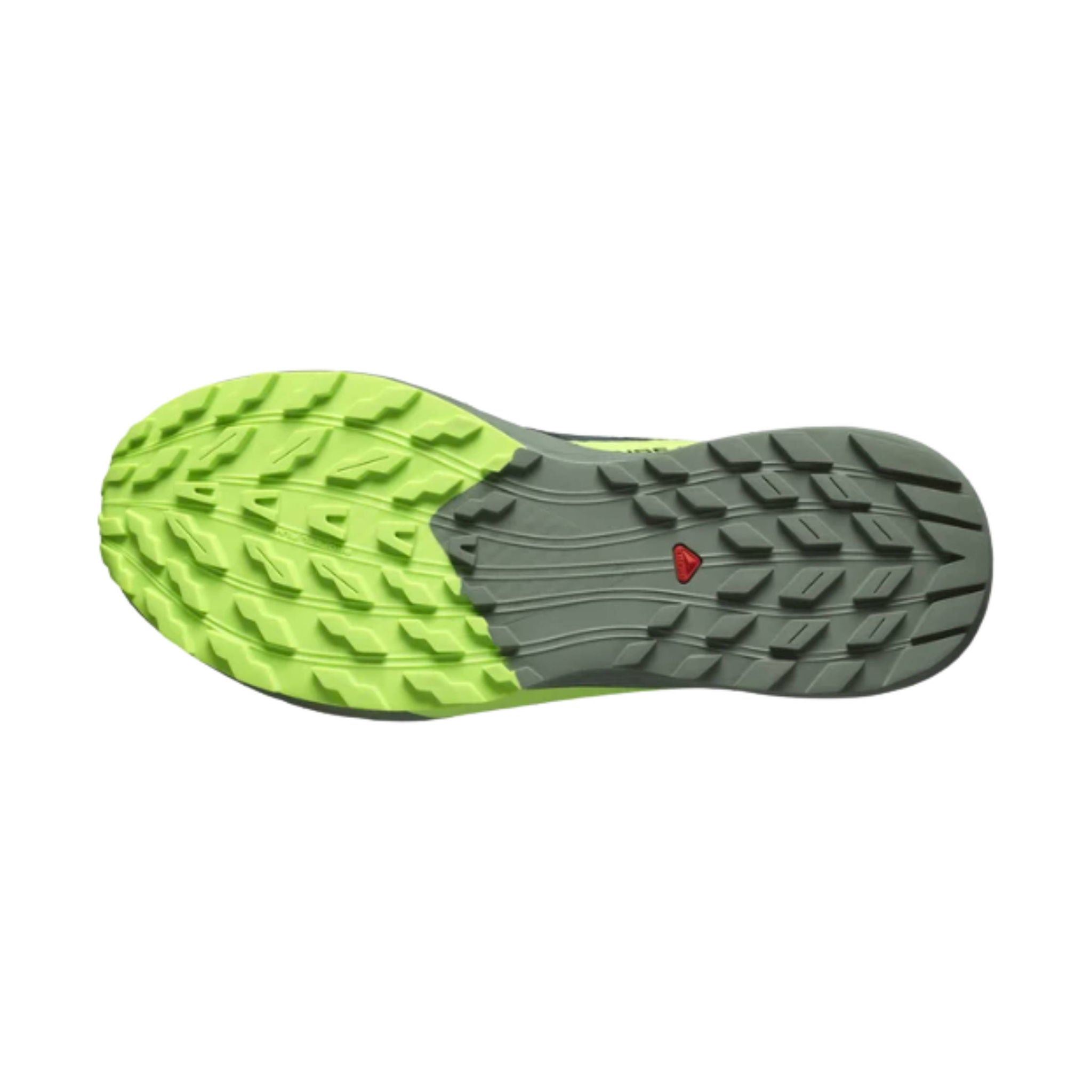 Salomon Men's Sense Ride 5 Trail Running Shoes - Black / Laurel Wreath / Green Gecko by Lenny's Shoe & Apparel