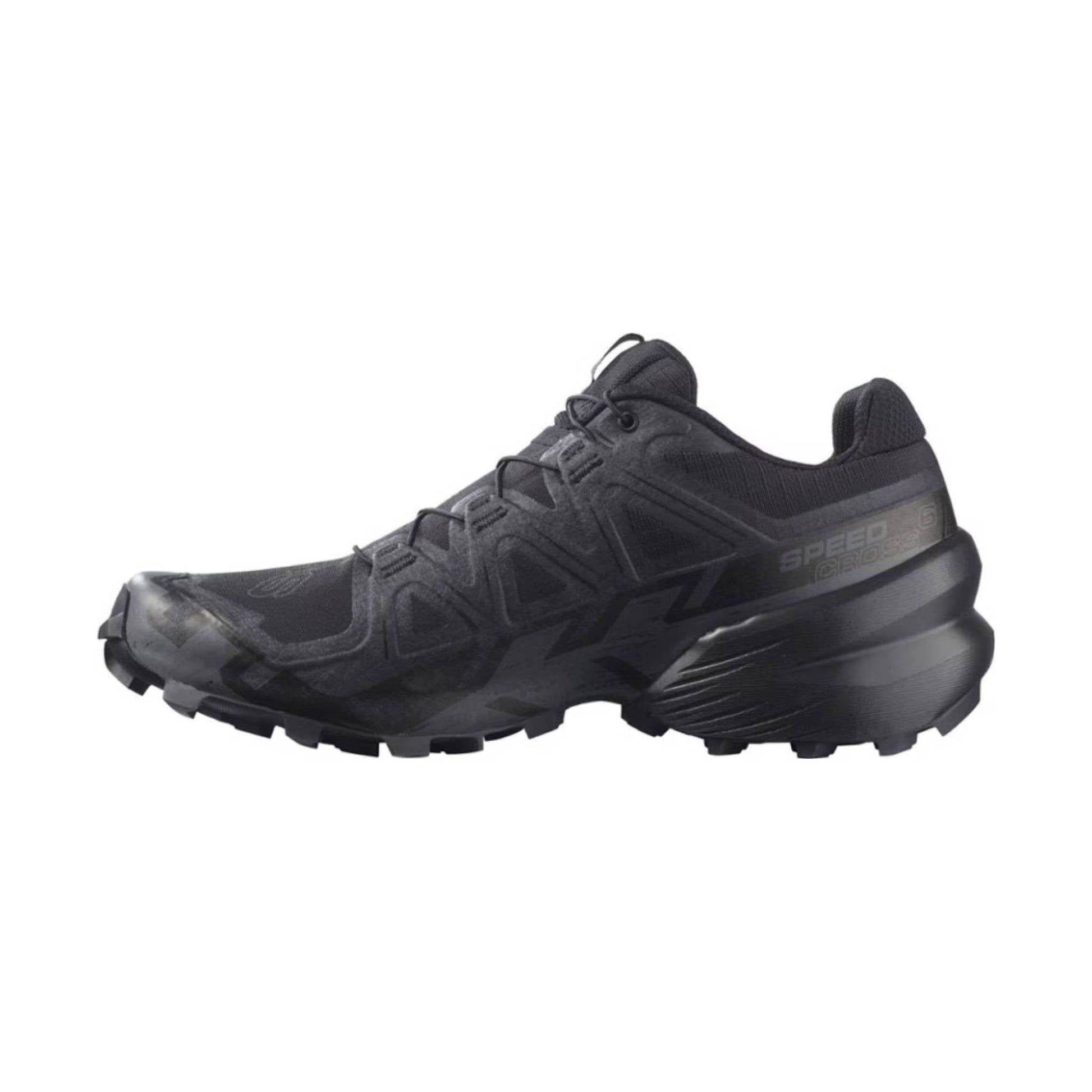 Salomon Men's Speedcross 6 Trail Running Shoes - Black/Phantom by Lenny's Shoe & Apparel