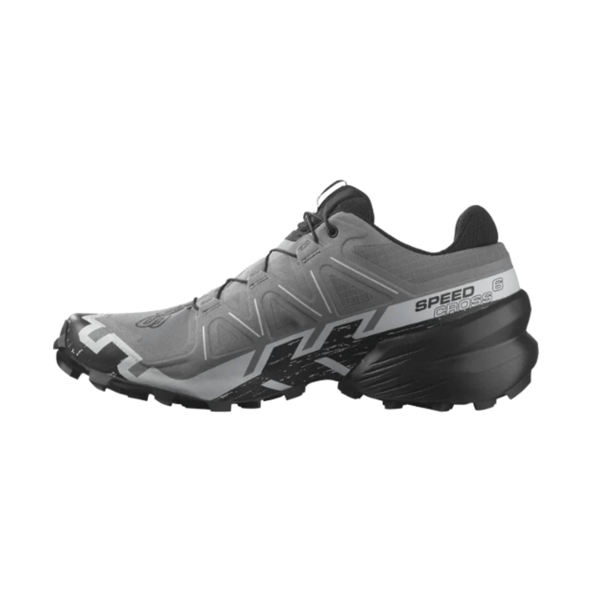 Salomon Men's Speedcross 6 Trail Running Shoes - Quiet Shade/Black/Pearl Blue by Lenny's Shoe & Apparel