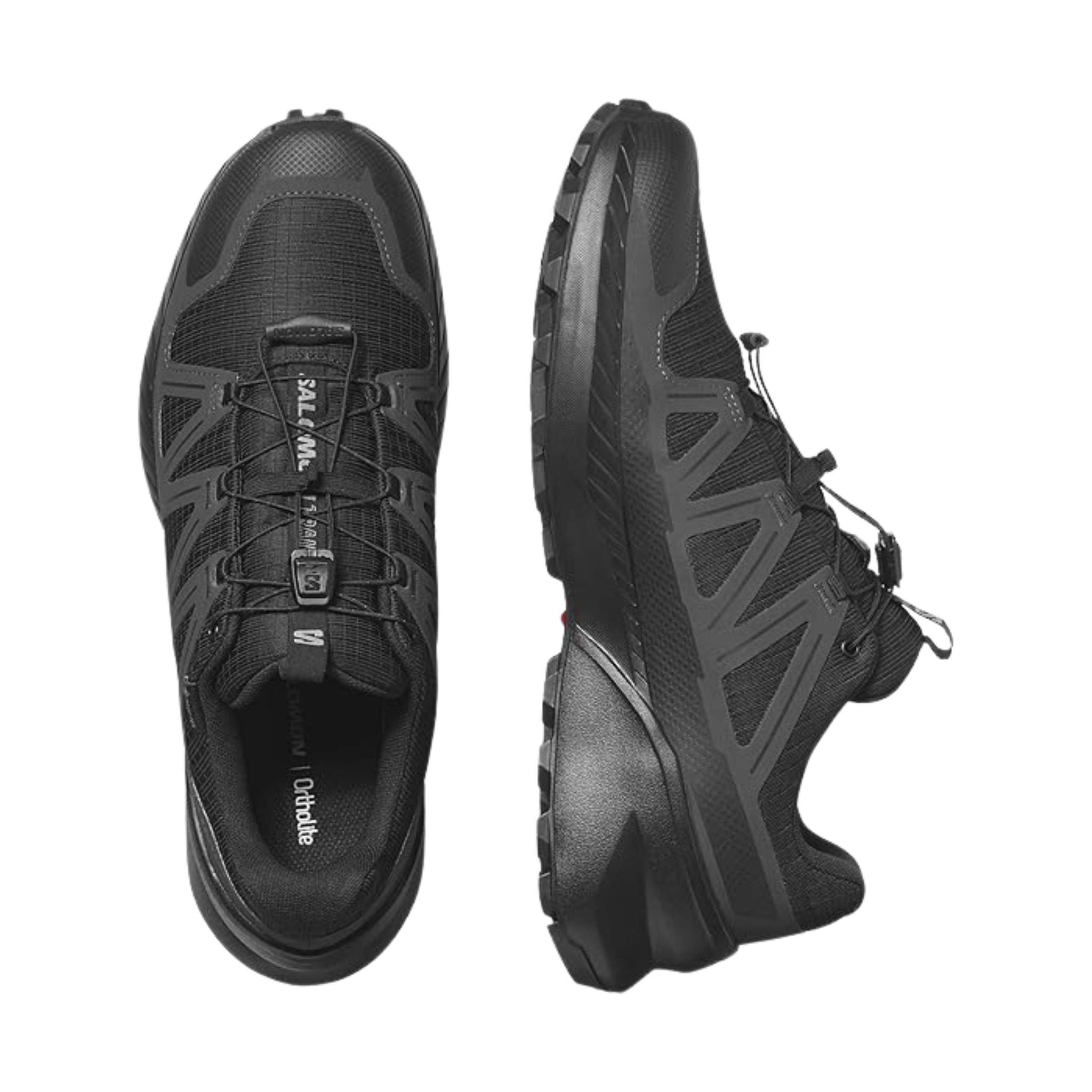Salomon Men's Speedcross Peak Climasalomon Waterproof Trail Running Shoes - Black/Black/Phantom by Lenny's Shoe & Apparel
